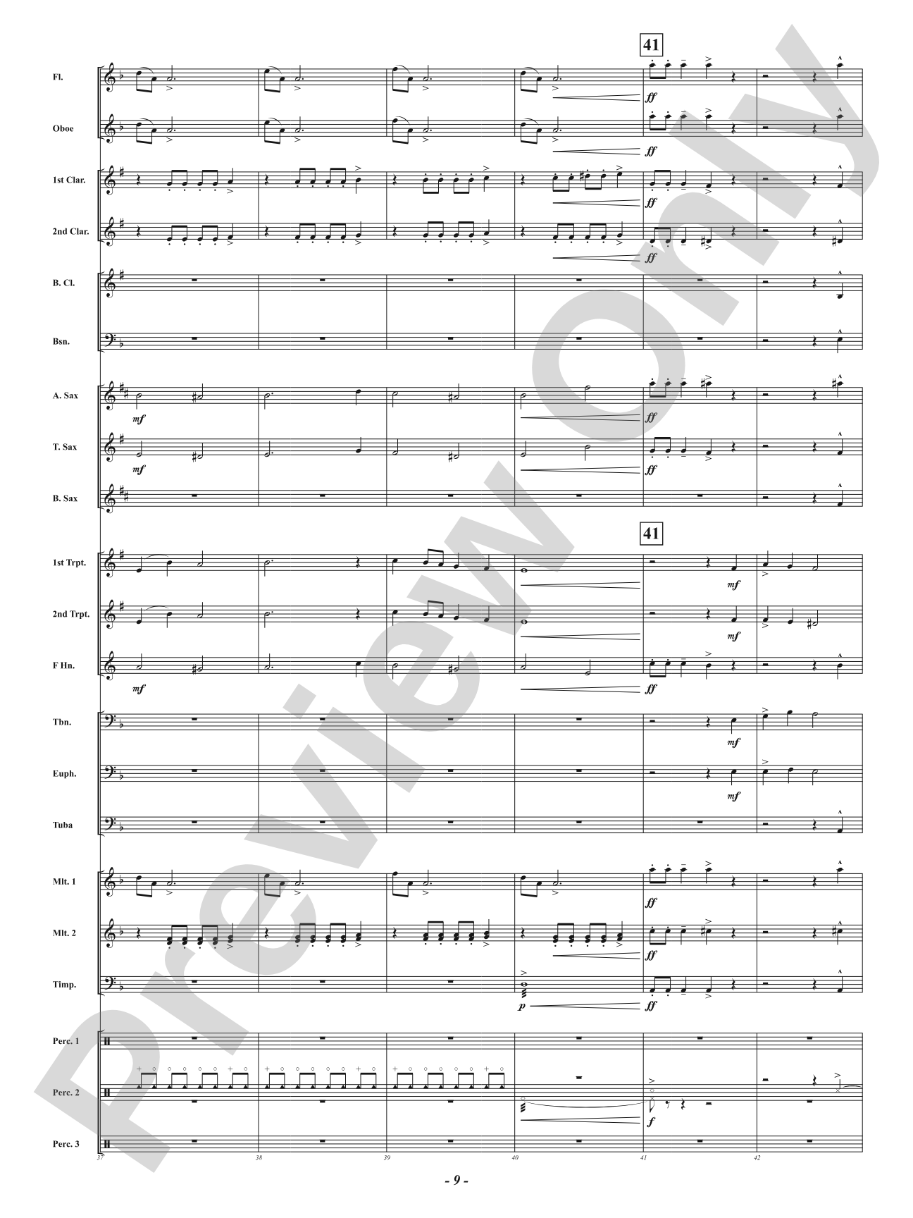 Dragonflight at Dawn: Concert Band Conductor Score & Parts