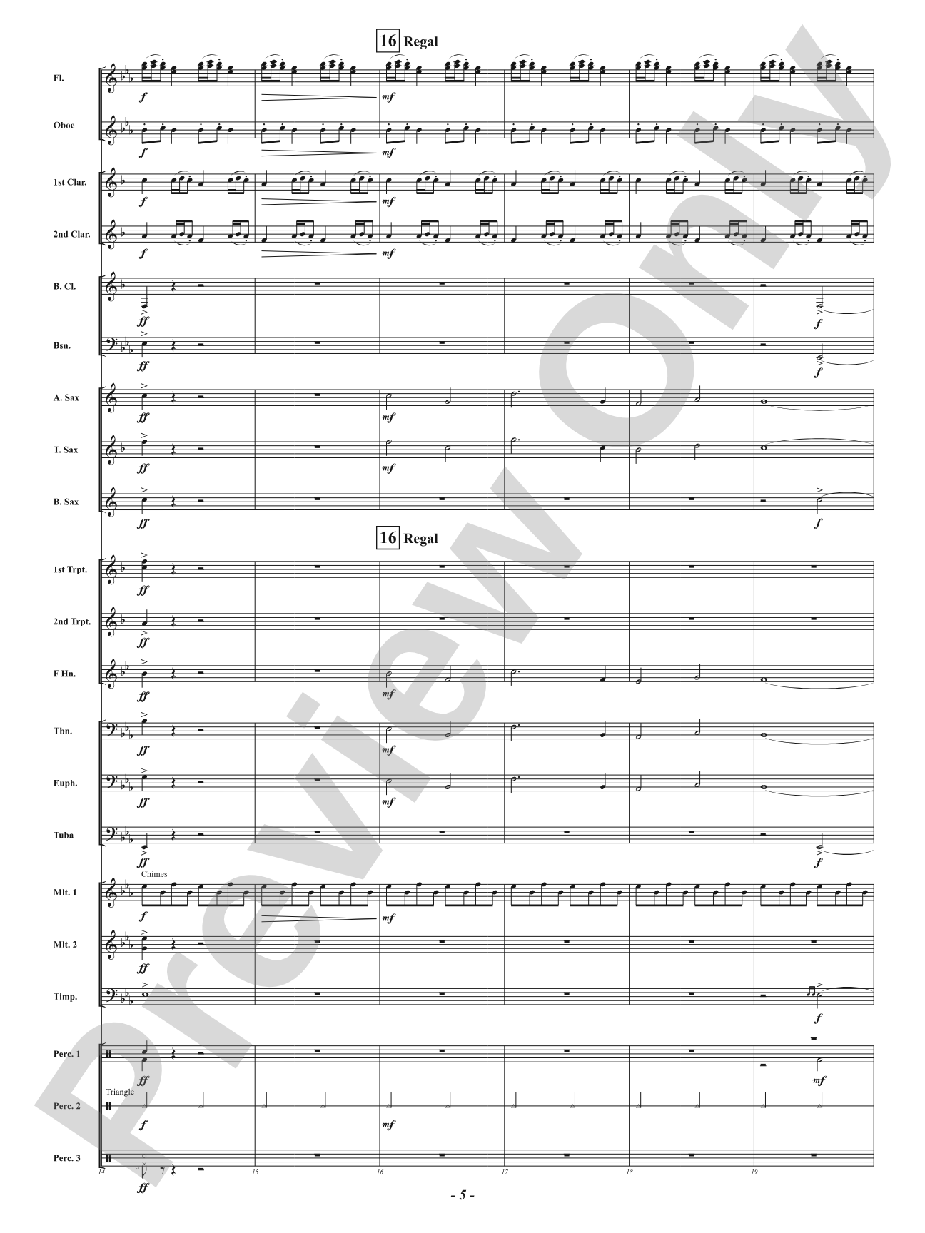 Flying Fortress - A Fanfare for Band: Concert Band Conductor Score & Parts