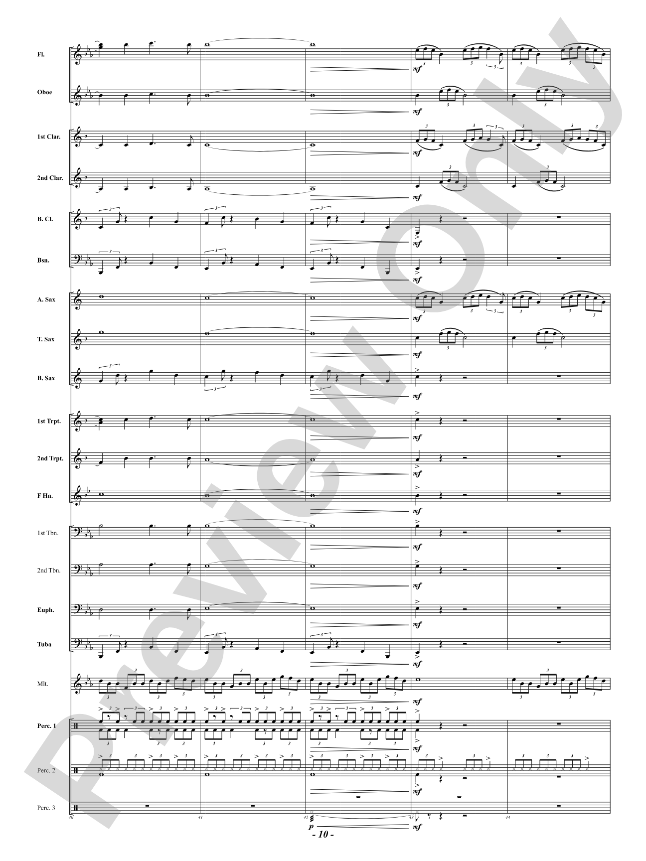 Celtic Holy Night: Concert Band Conductor Score & Parts