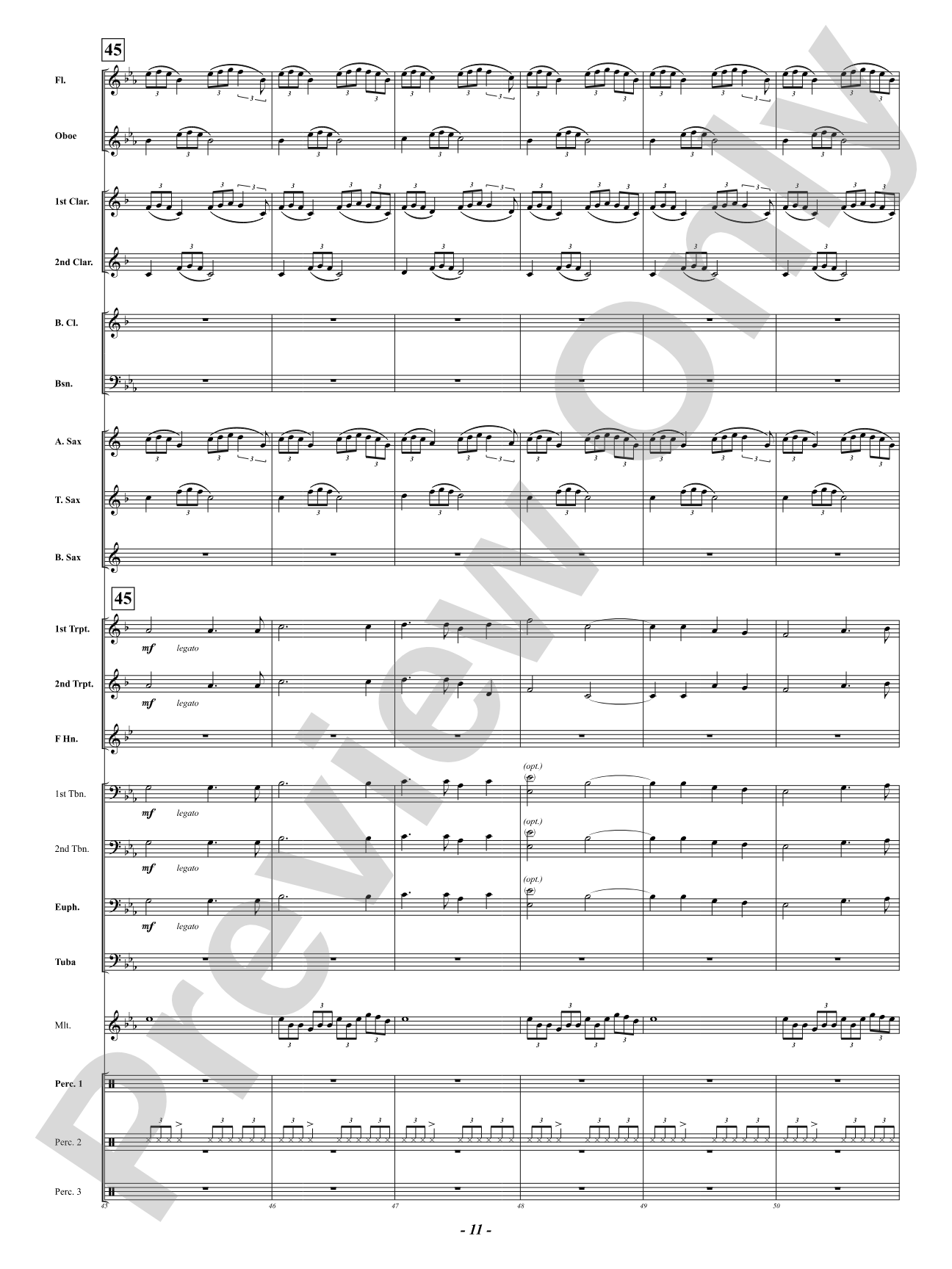 Celtic Holy Night: Concert Band Conductor Score & Parts