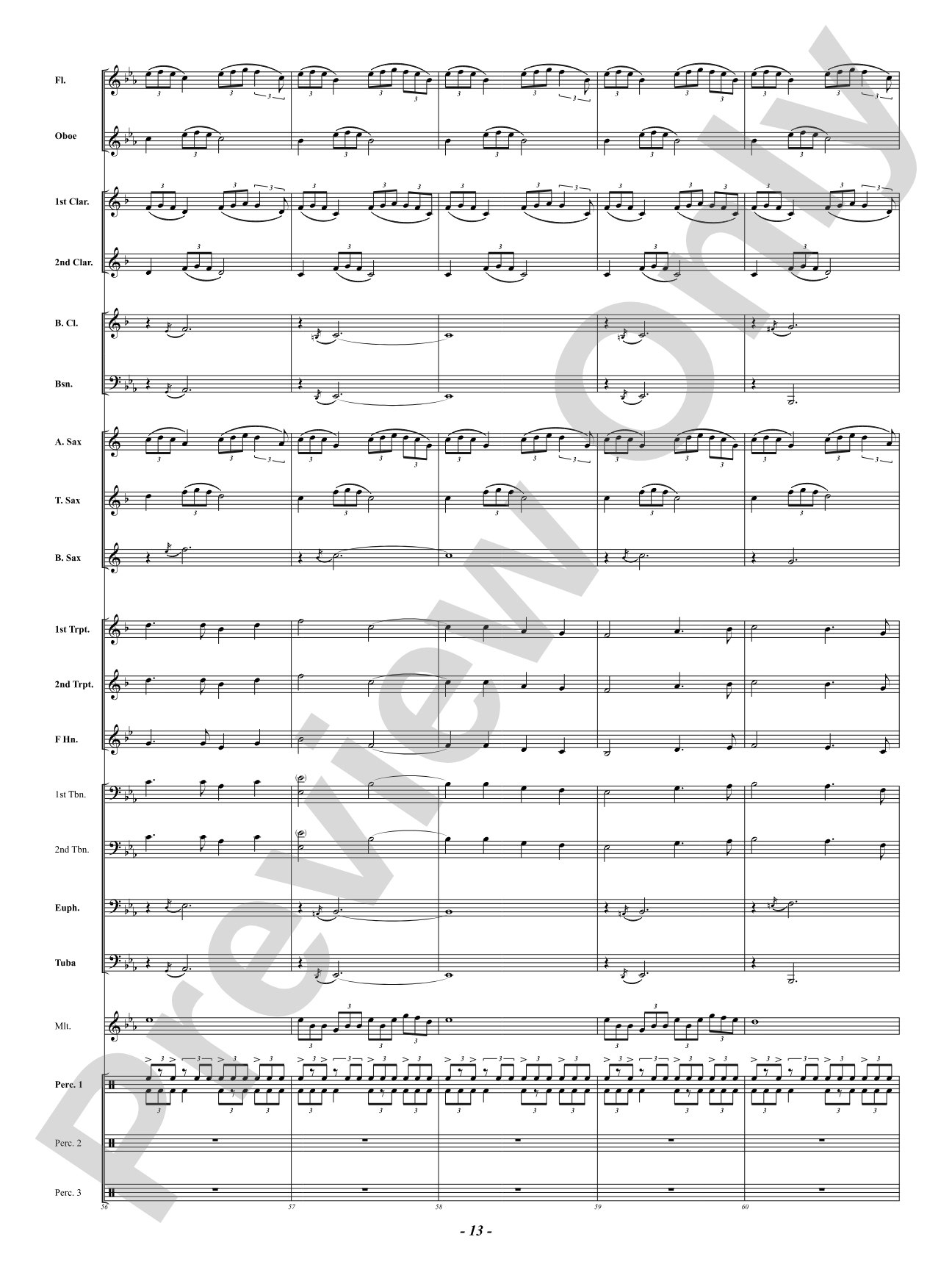 Celtic Holy Night: Concert Band Conductor Score & Parts