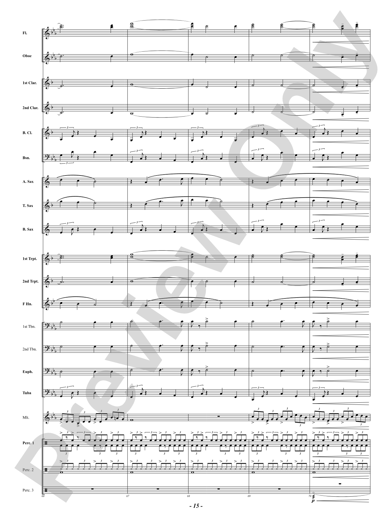 Celtic Holy Night: Concert Band Conductor Score & Parts
