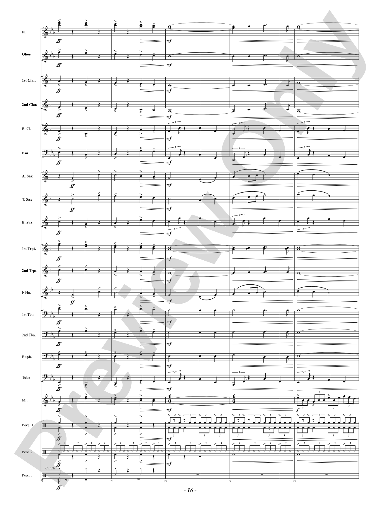 Celtic Holy Night: Concert Band Conductor Score & Parts