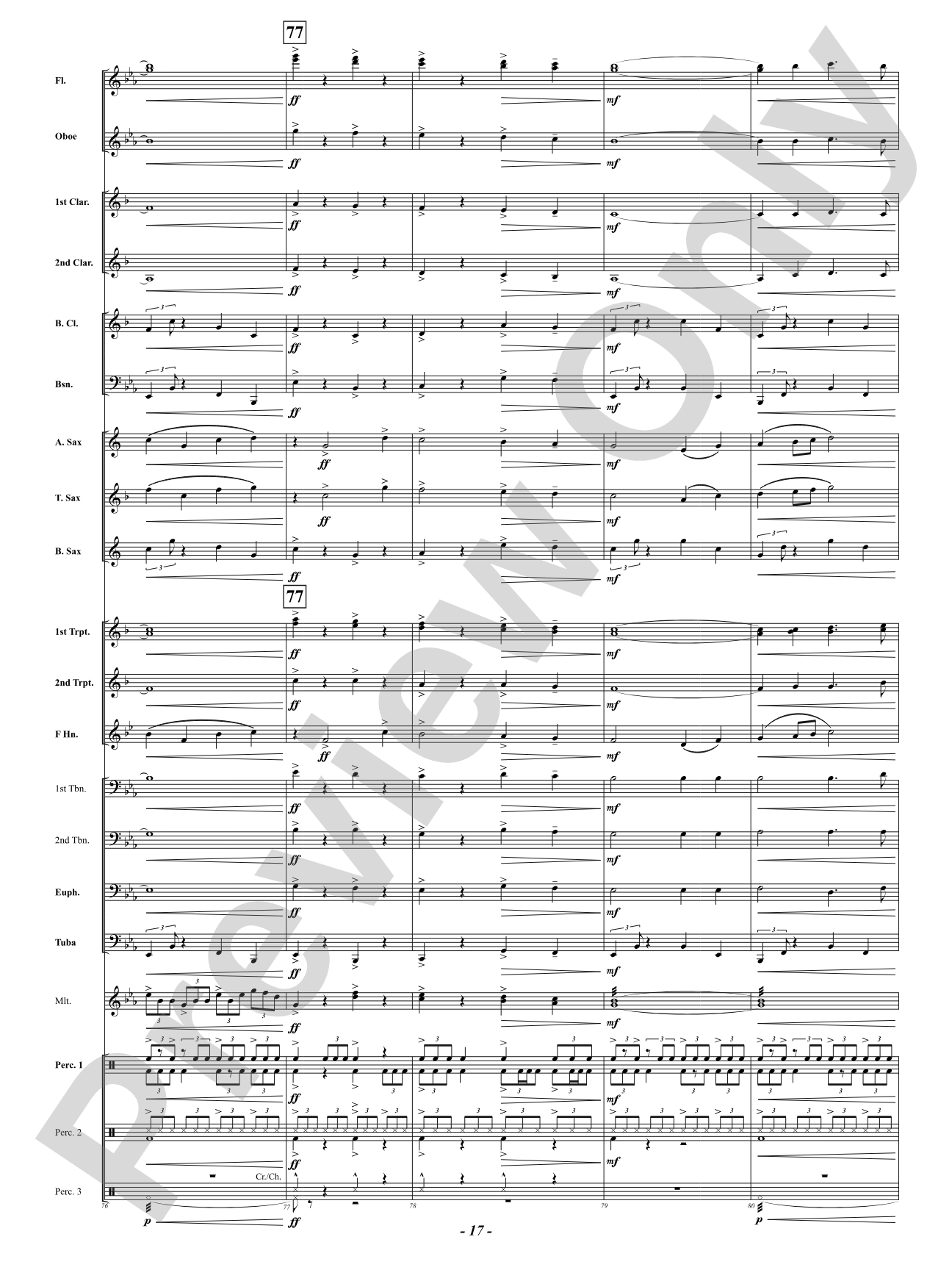 Celtic Holy Night: Concert Band Conductor Score & Parts