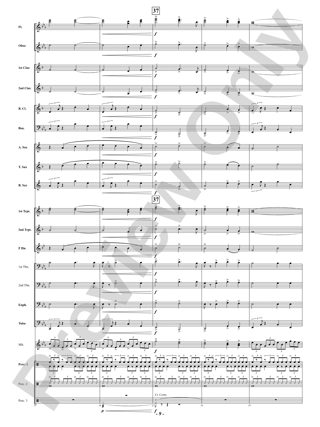 Celtic Holy Night: Concert Band Conductor Score & Parts