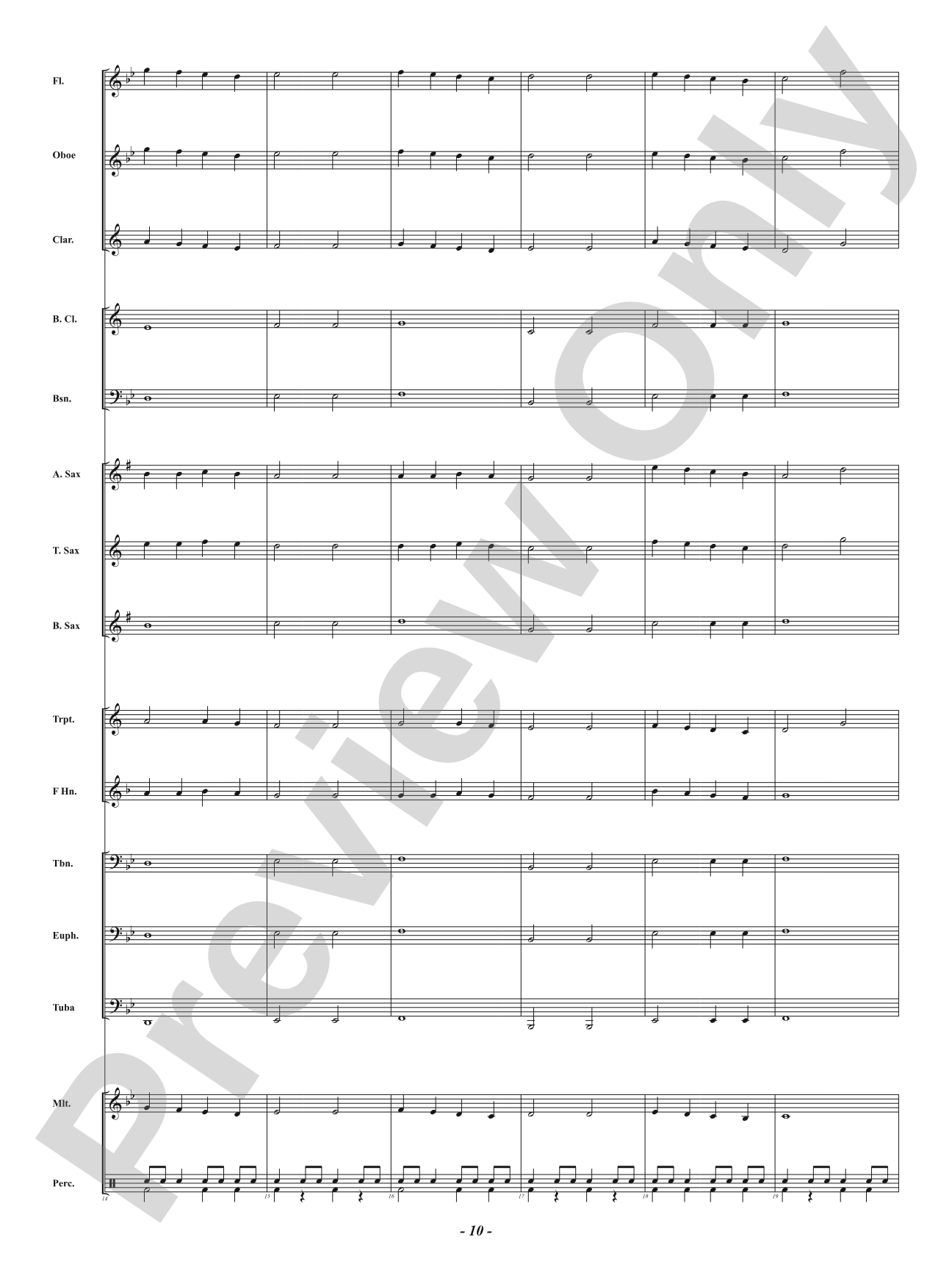 Two Songs for the Holidays - Jolly Old Saint Nick March & Angels We Have Heard On High: Concert Band Conductor Score & Parts