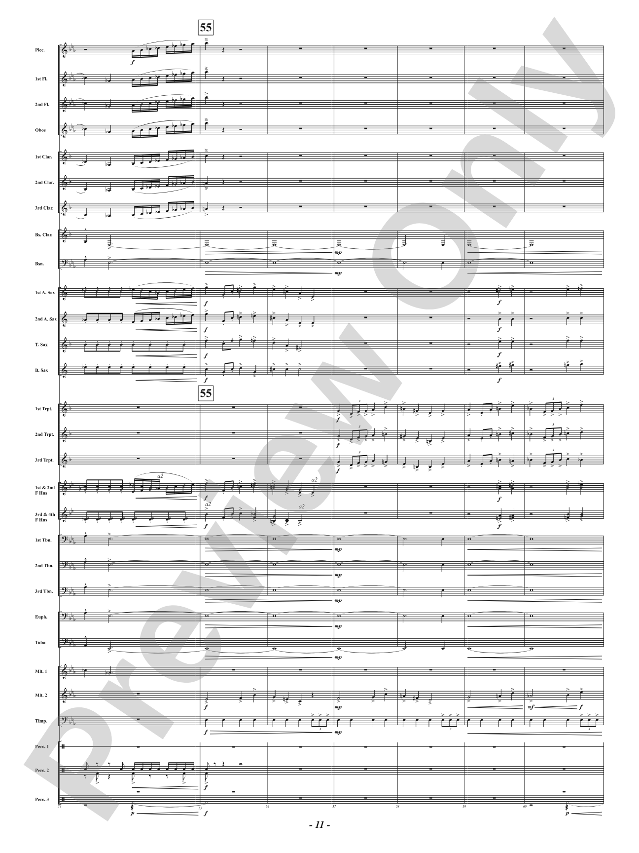 Kinetic Fanfare: Concert Band Conductor Score & Parts