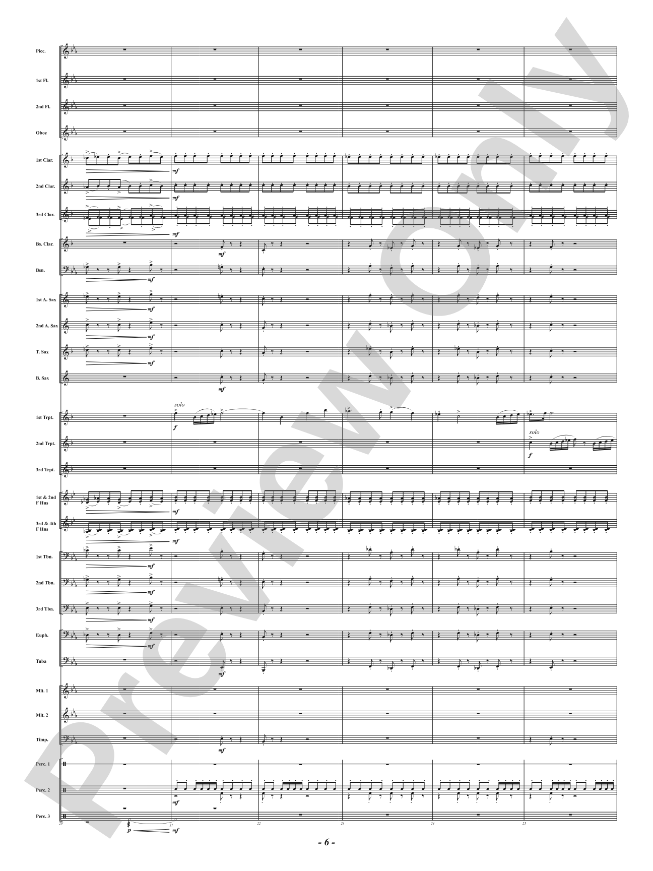 Kinetic Fanfare: Concert Band Conductor Score & Parts