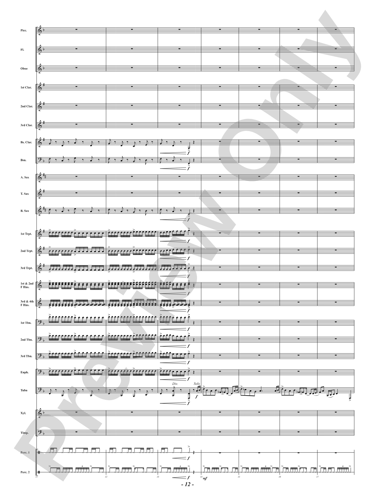 Square - Mvt. 2 from <i>American Dances</i>: Score