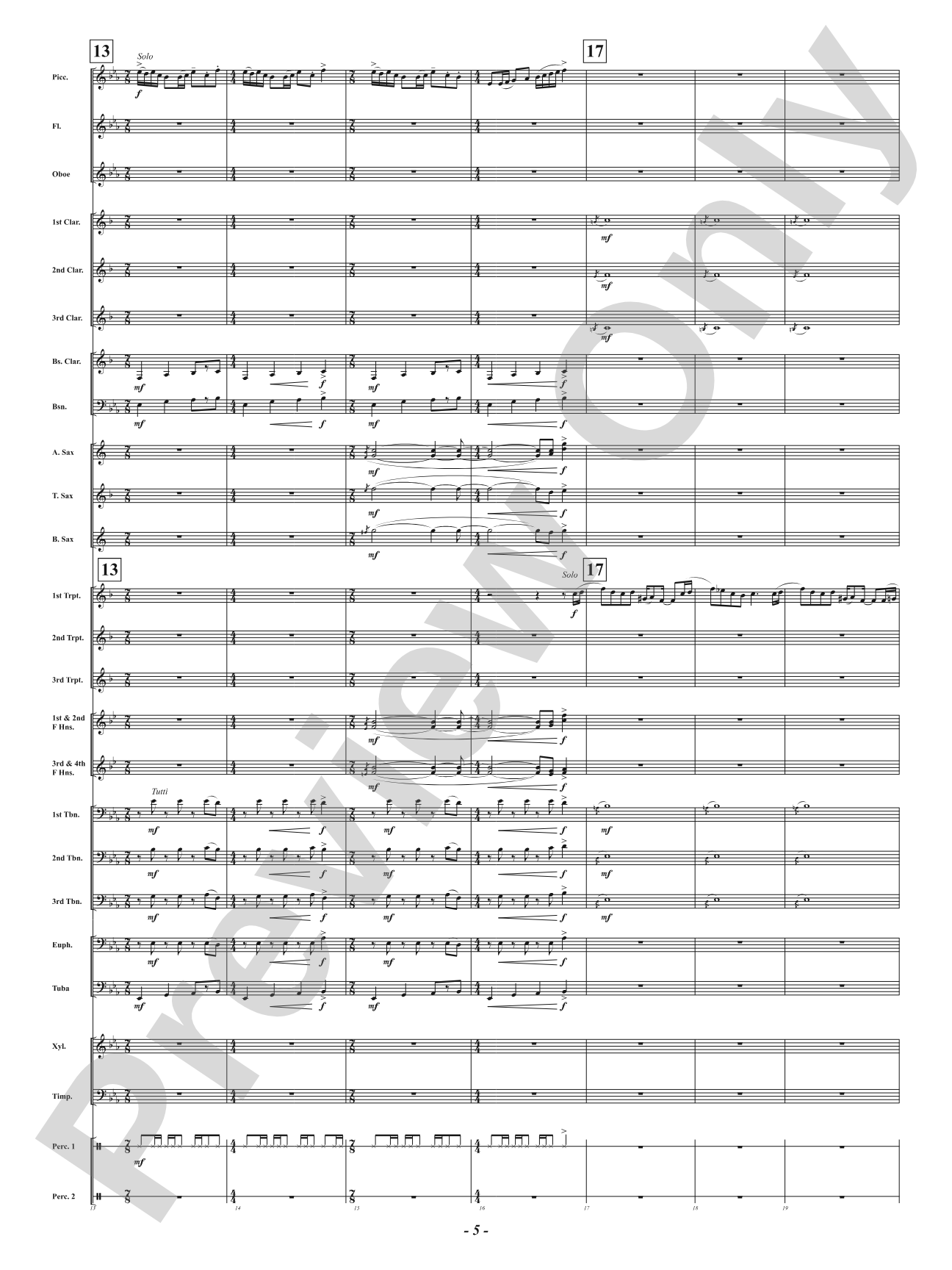 Square - Mvt. 2 from <i>American Dances</i>: Score