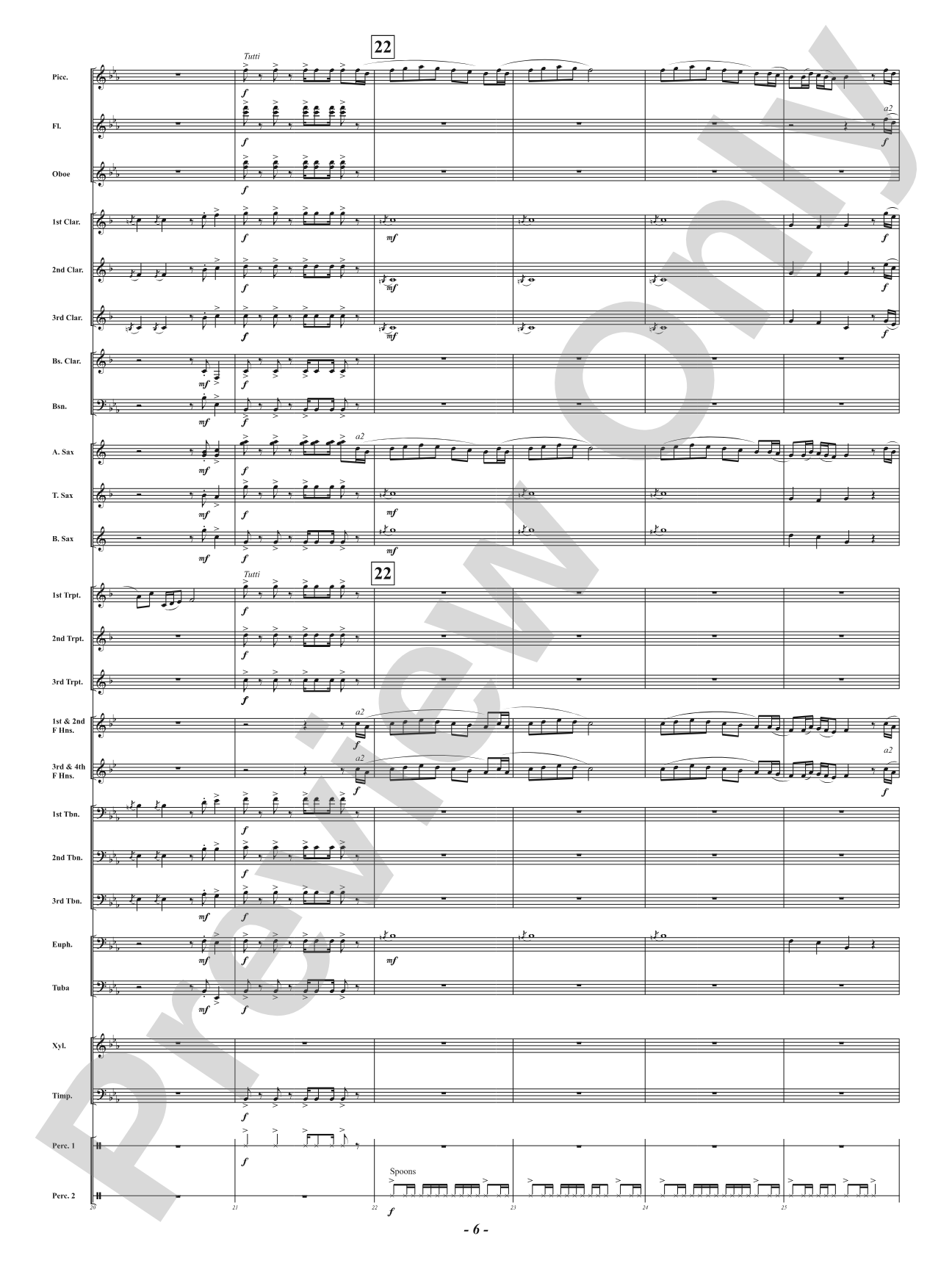 Square - Mvt. 2 from <i>American Dances</i>: Score