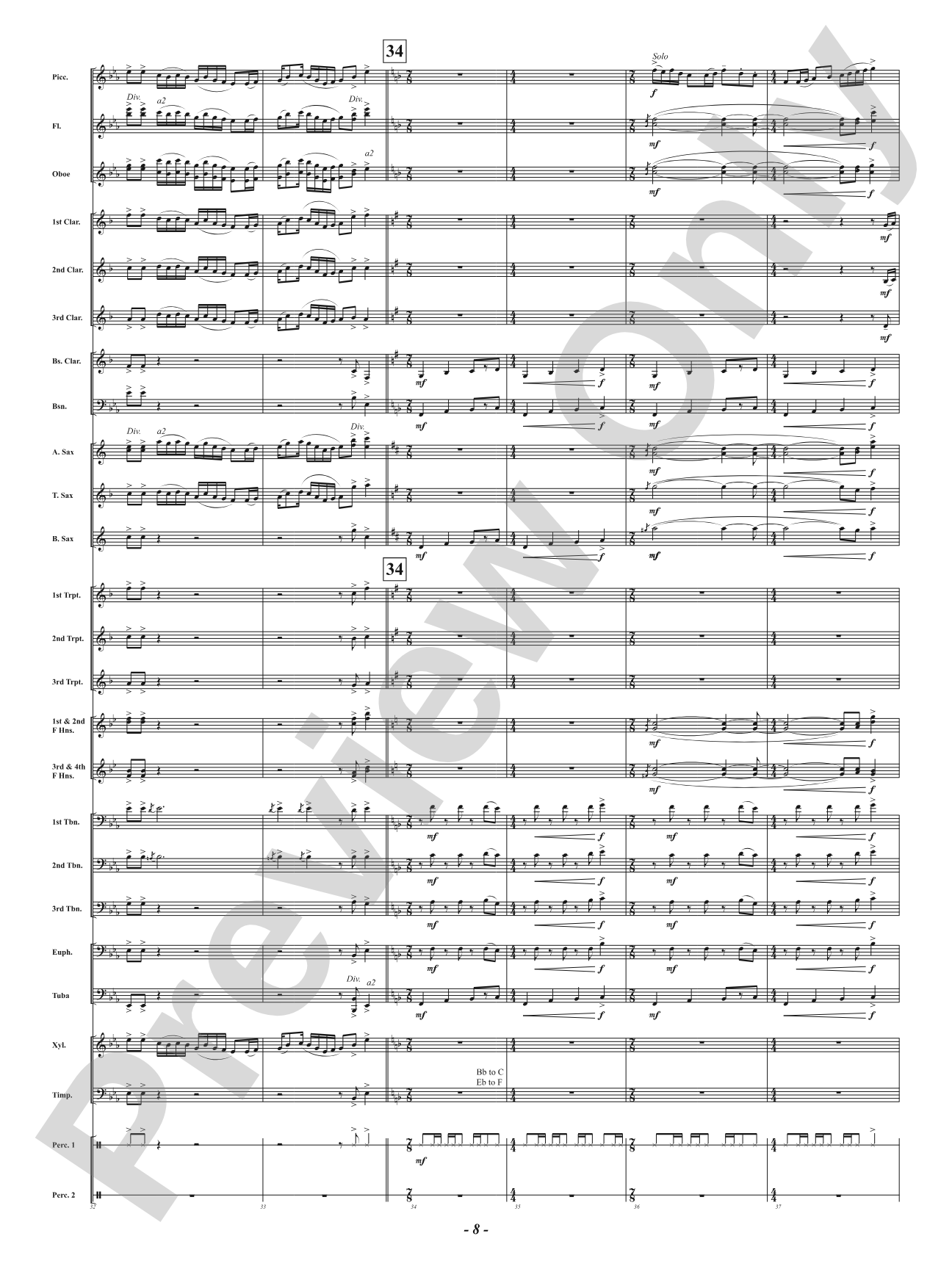 Square - Mvt. 2 from <i>American Dances</i>: Score