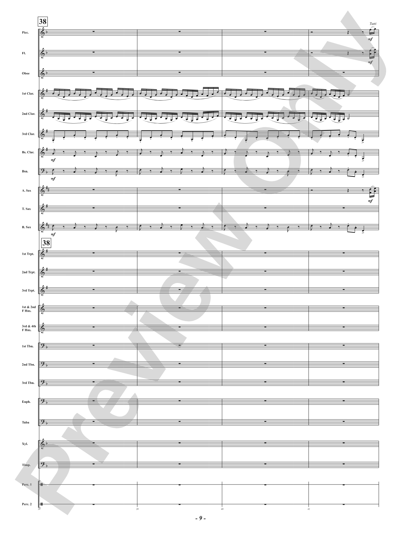 Square - Mvt. 2 from <i>American Dances</i>: Score