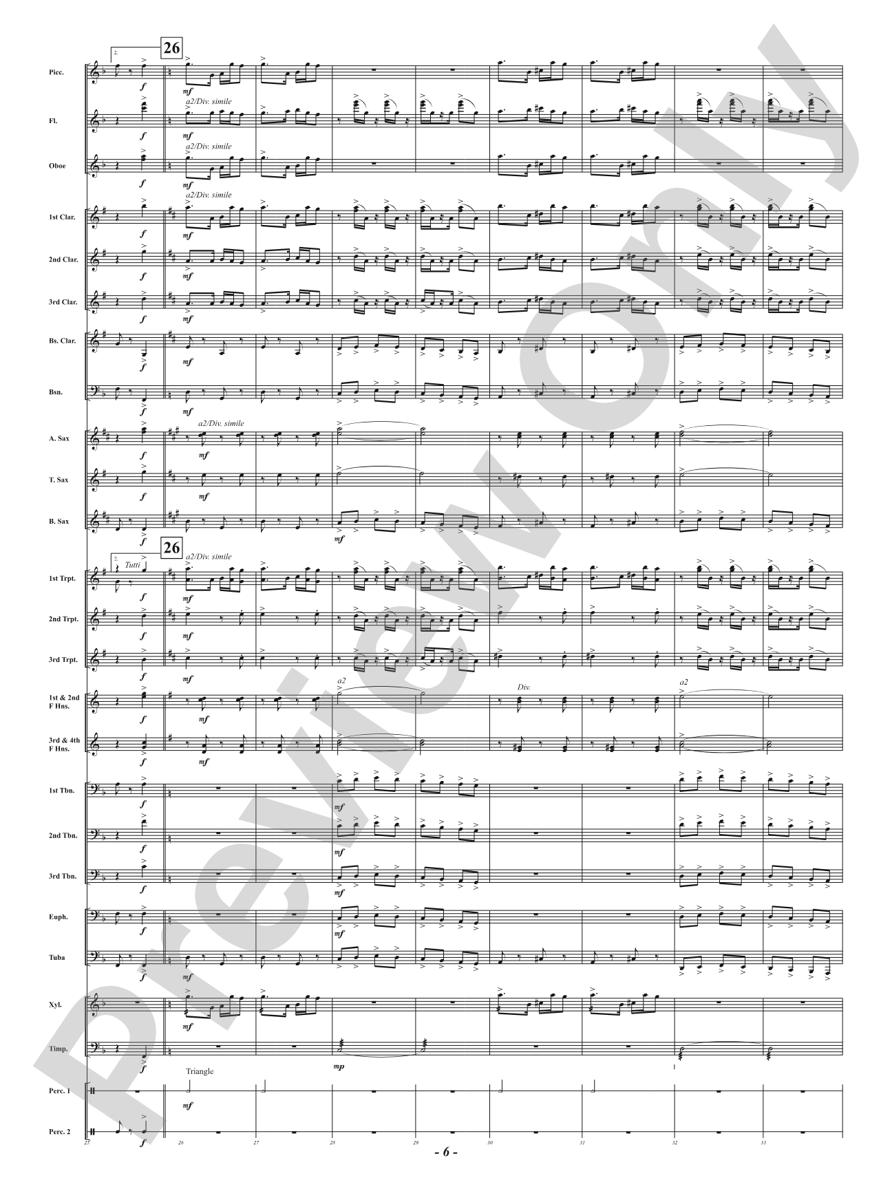 Rag - Mvt. 1 from <i>American Dances</i>: Score