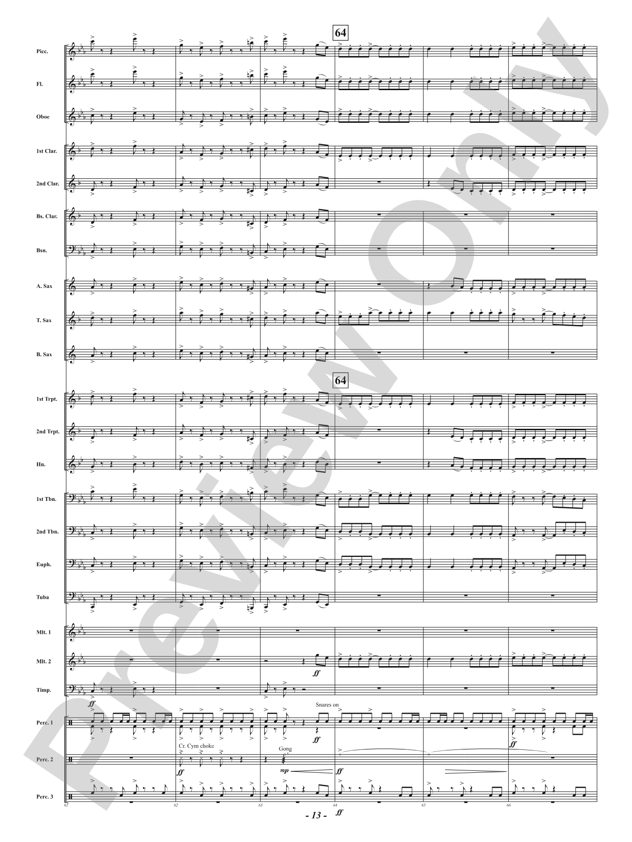 Where the Wild Things Dance - Celebrating the Sandhill Cranes of Monte Vista: Score