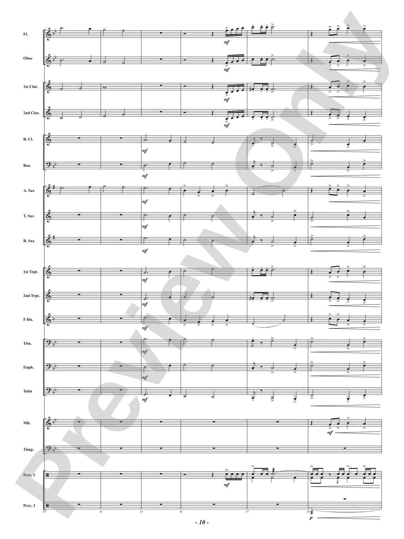 The Blacksmith's Blade: Concert Band Conductor Score & Parts