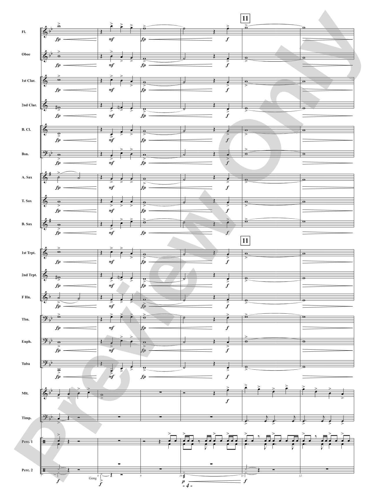 The Blacksmith's Blade: Concert Band Conductor Score & Parts