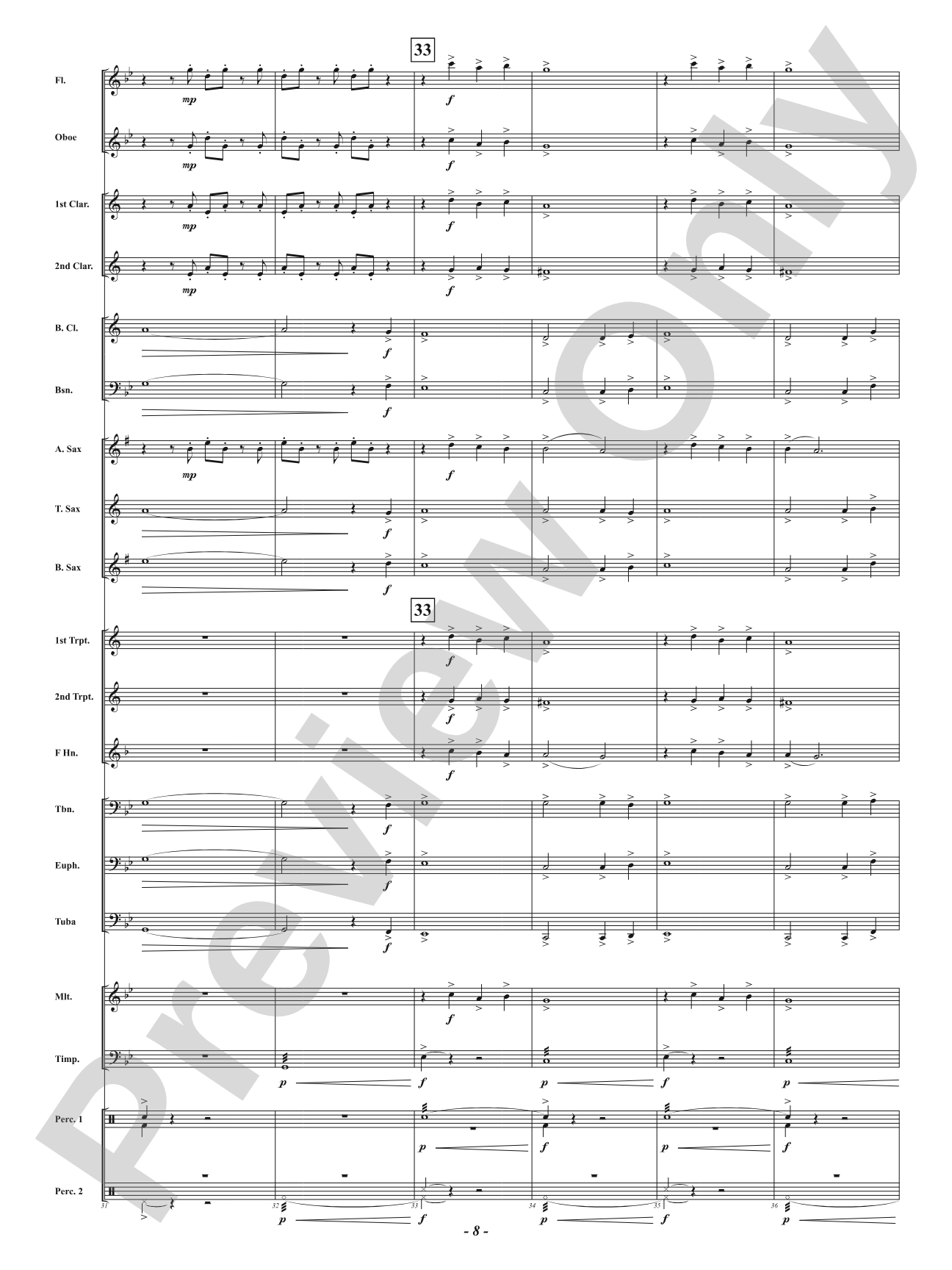 The Blacksmith's Blade: Concert Band Conductor Score & Parts