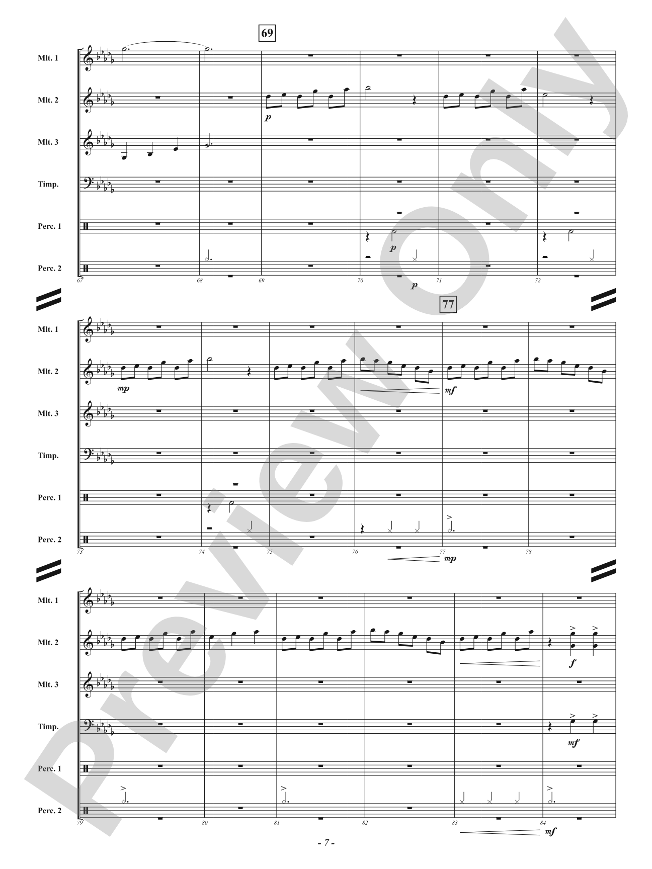 Hatsuhi Sunrise - First Sunrise: Percussion Ensemble Conductor Score & Parts