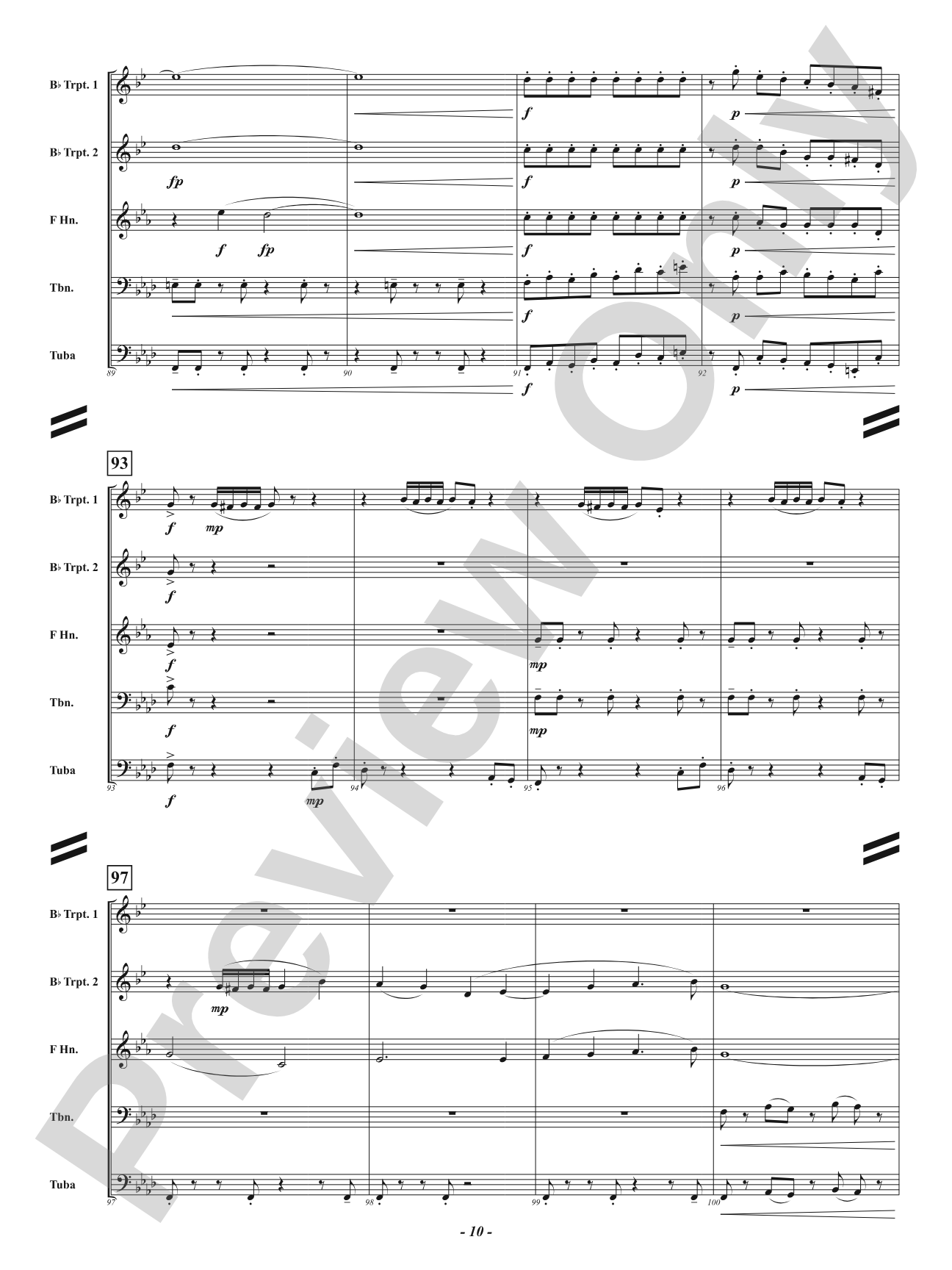 Sinister Sam - Brass Quintet: Brass Quintet Conductor Score & Parts