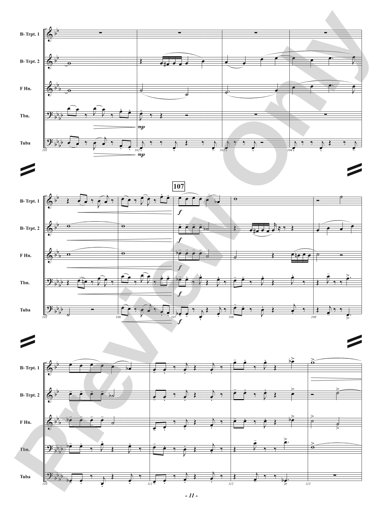Sinister Sam - Brass Quintet: Brass Quintet Conductor Score & Parts
