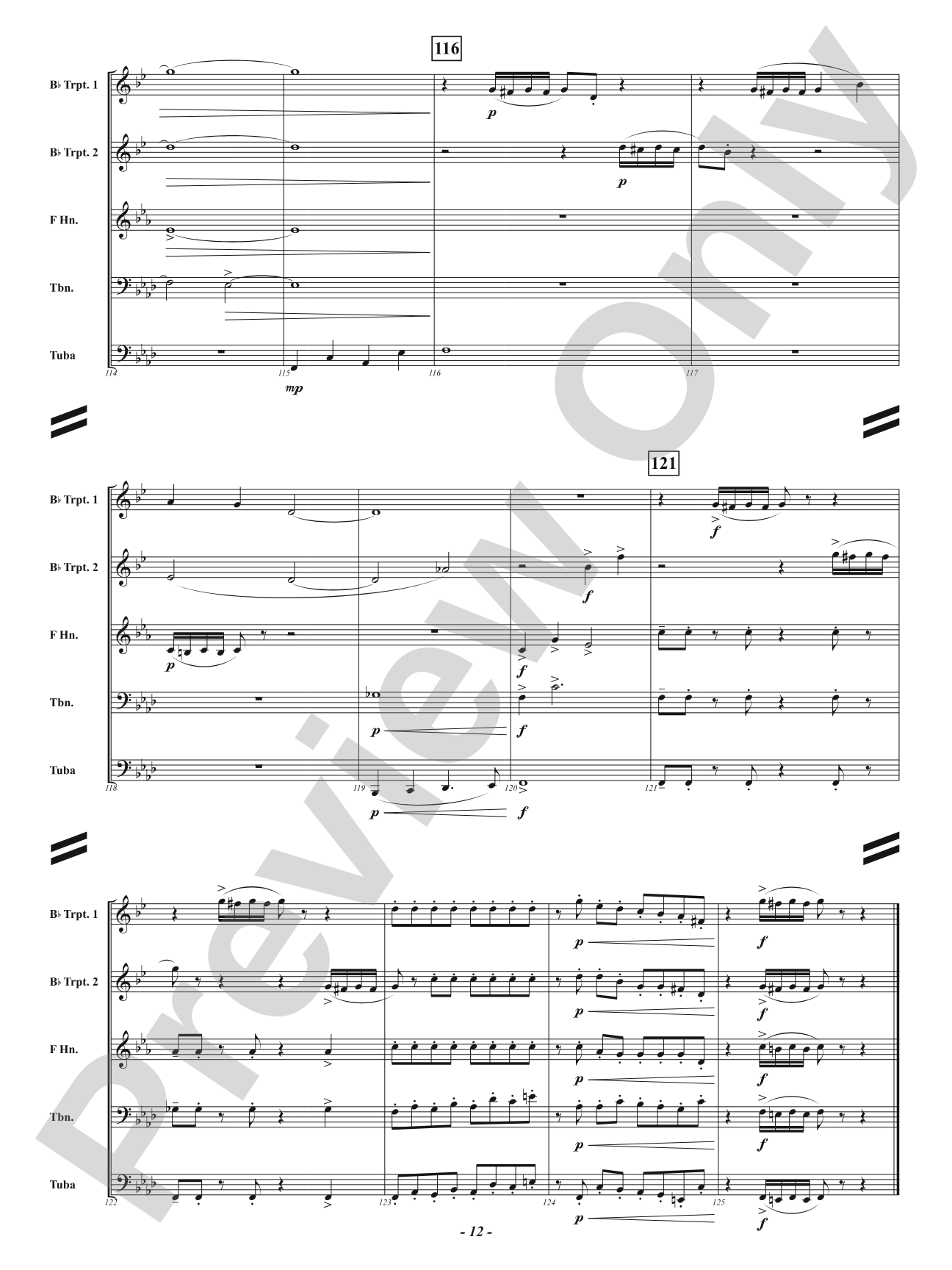 Sinister Sam - Brass Quintet: Brass Quintet Conductor Score & Parts