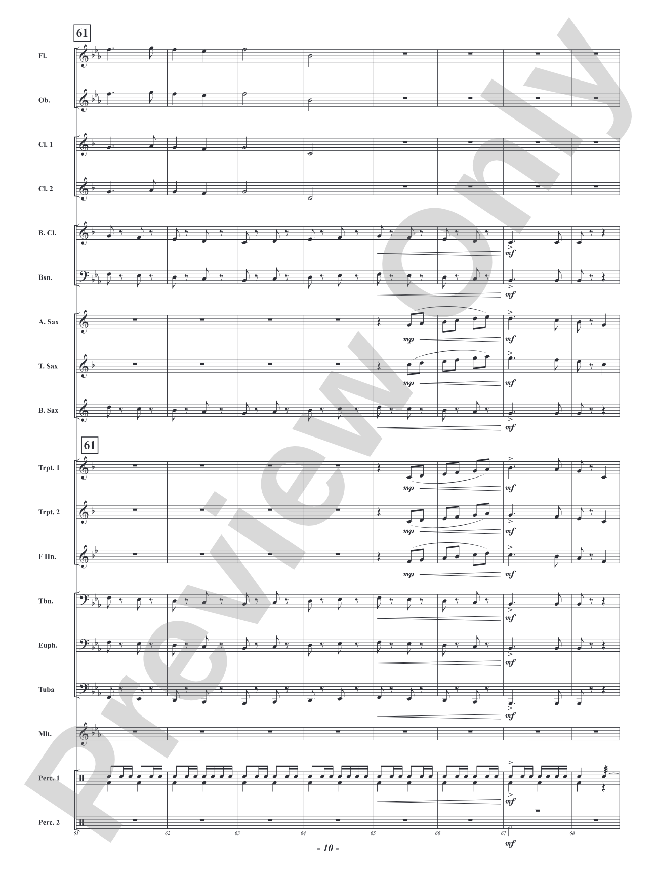 Bravo Zulu - March: Concert Band Conductor Score & Parts