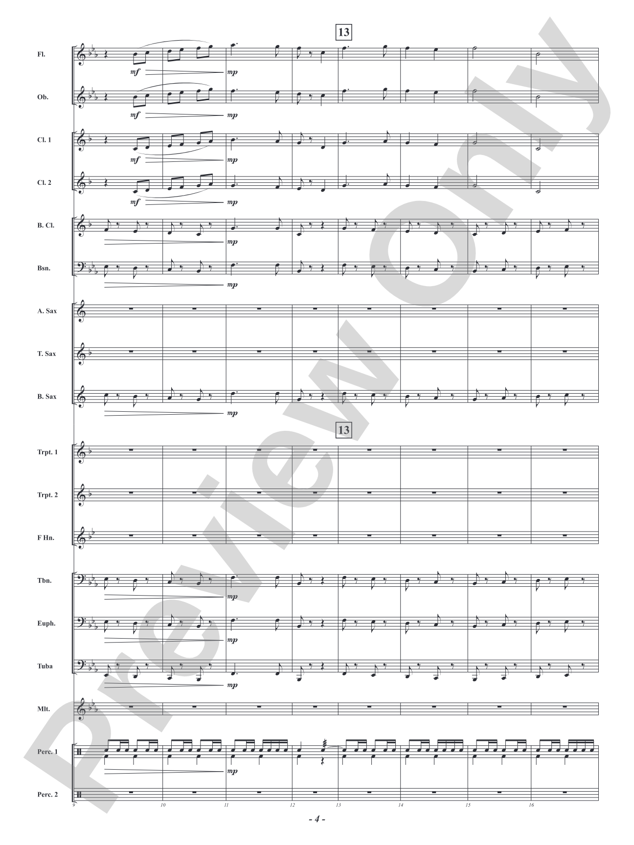 Bravo Zulu - March: Concert Band Conductor Score & Parts