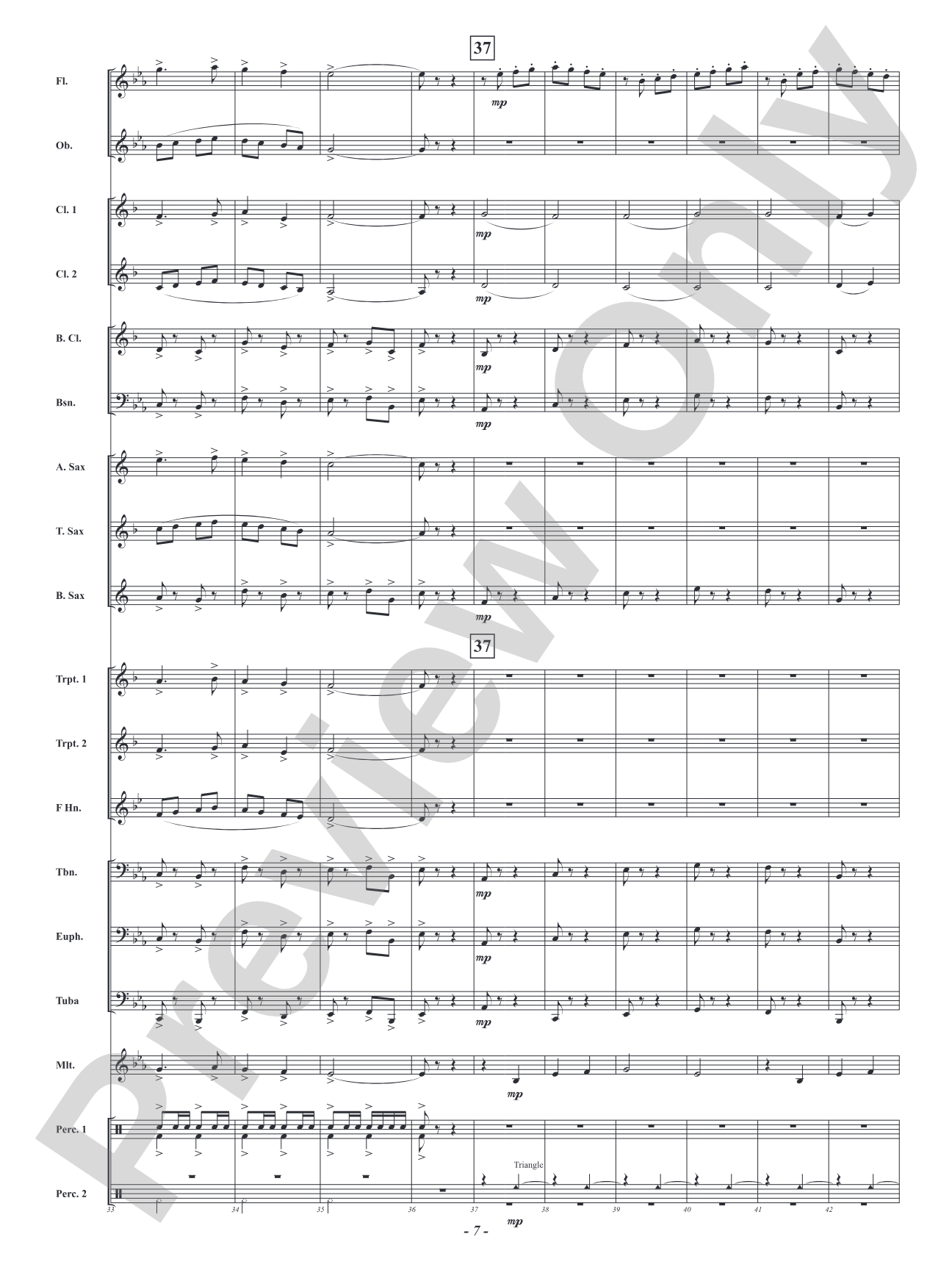 Bravo Zulu - March: Concert Band Conductor Score & Parts