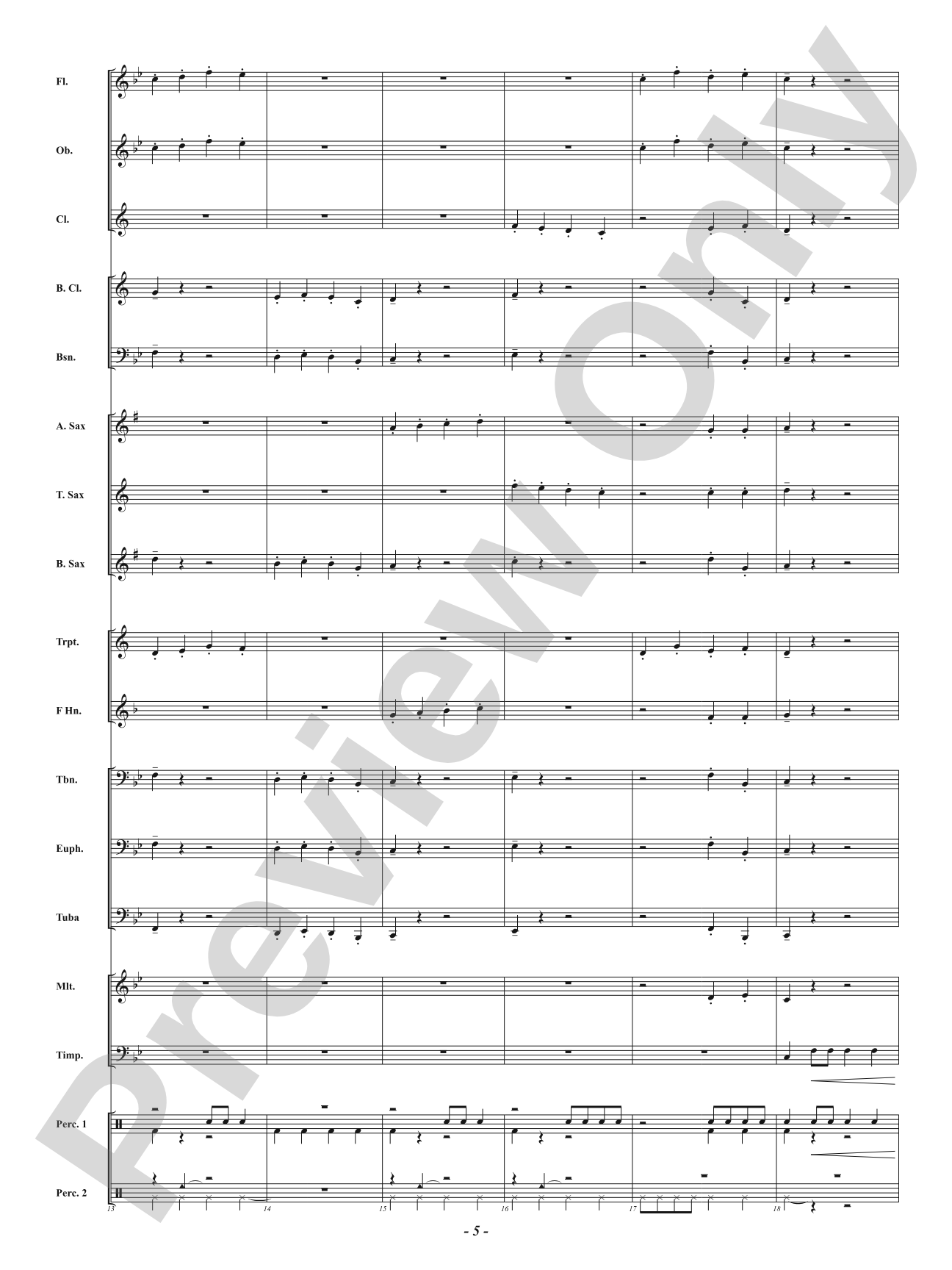Relay Race: Concert Band Conductor Score & Parts