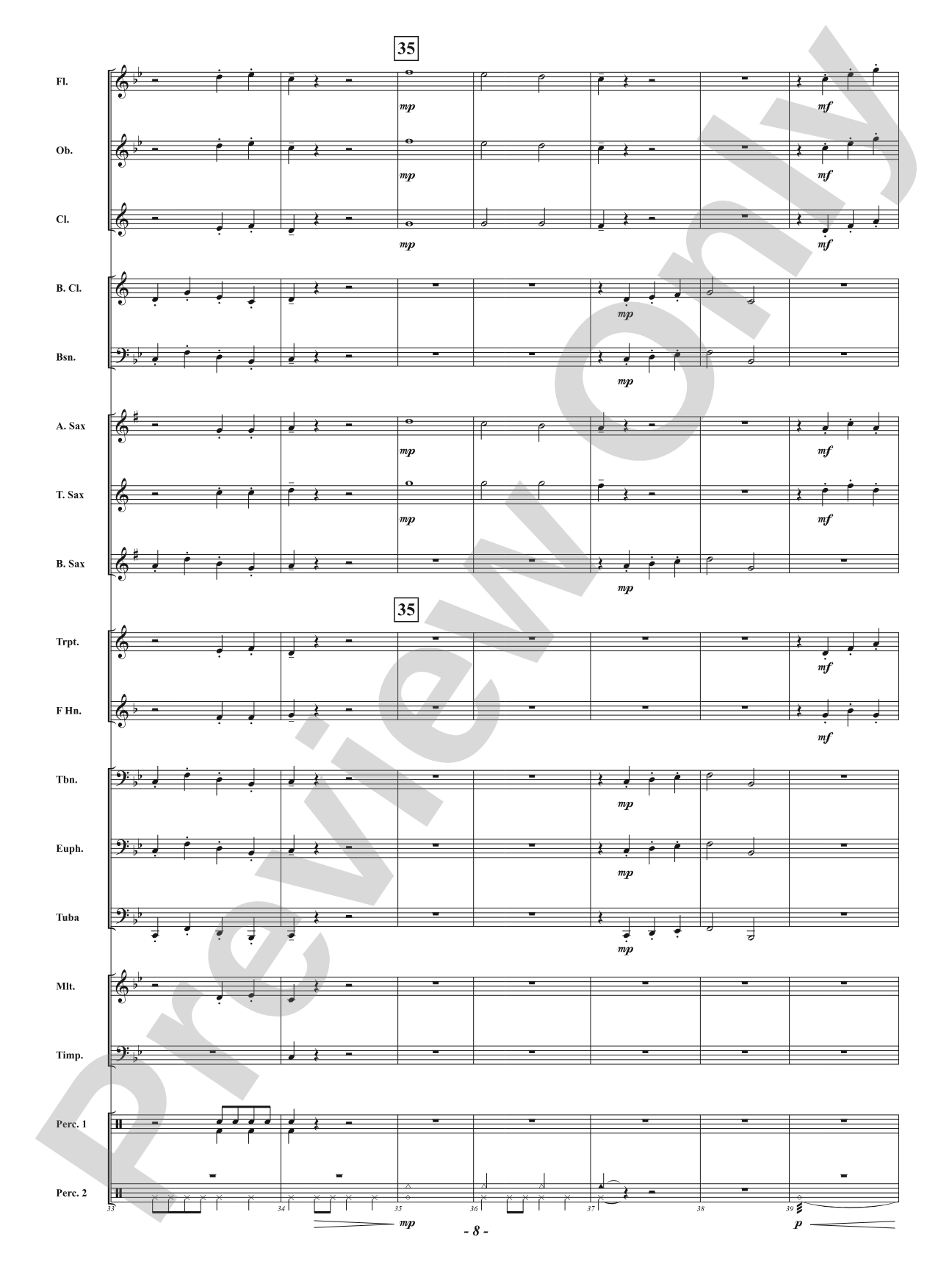 Relay Race: Concert Band Conductor Score & Parts