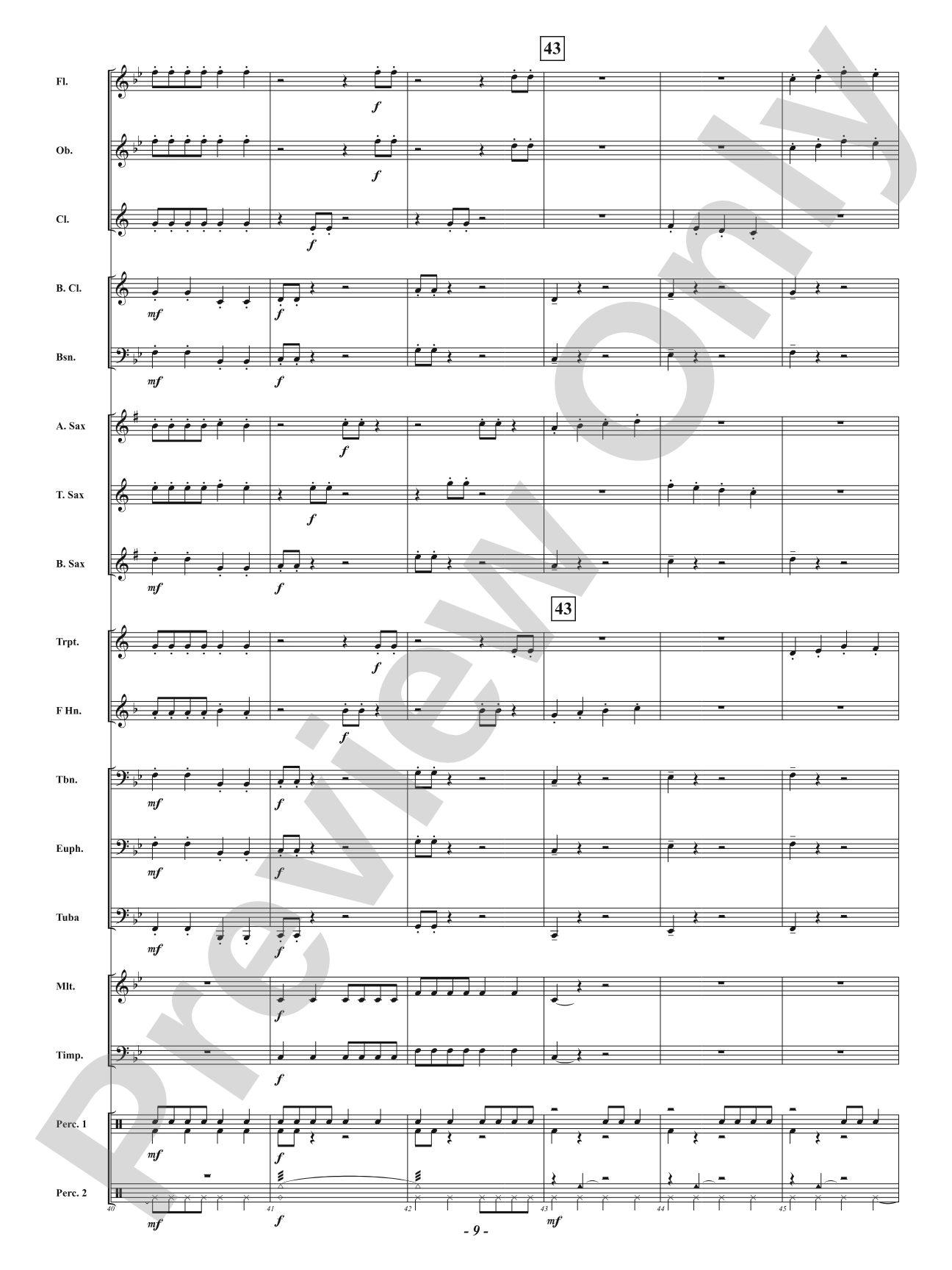 Relay Race: Concert Band Conductor Score & Parts