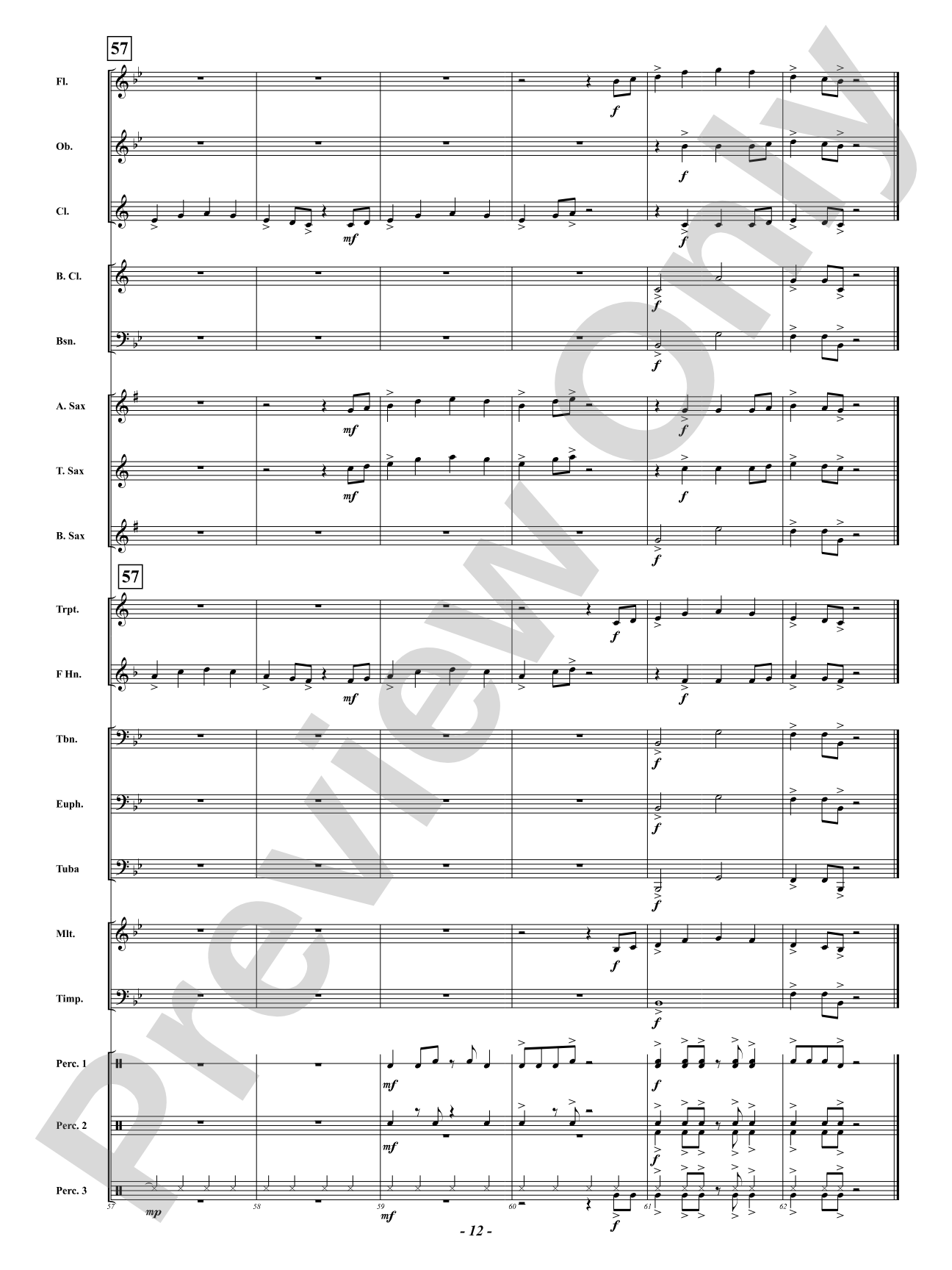 Ubuntu - I Am Because We Are: Concert Band Conductor Score & Parts