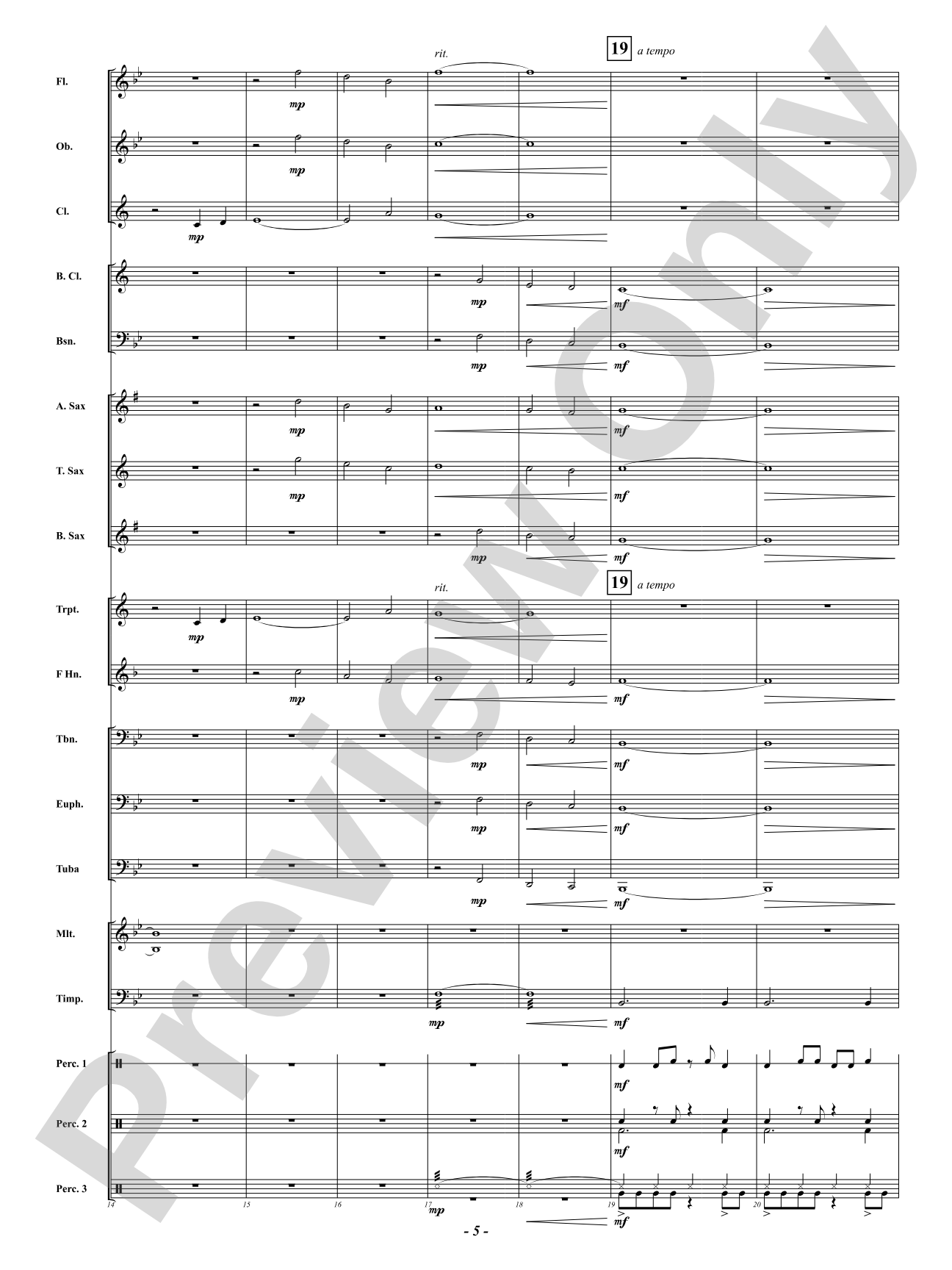 Ubuntu - I Am Because We Are: Concert Band Conductor Score & Parts
