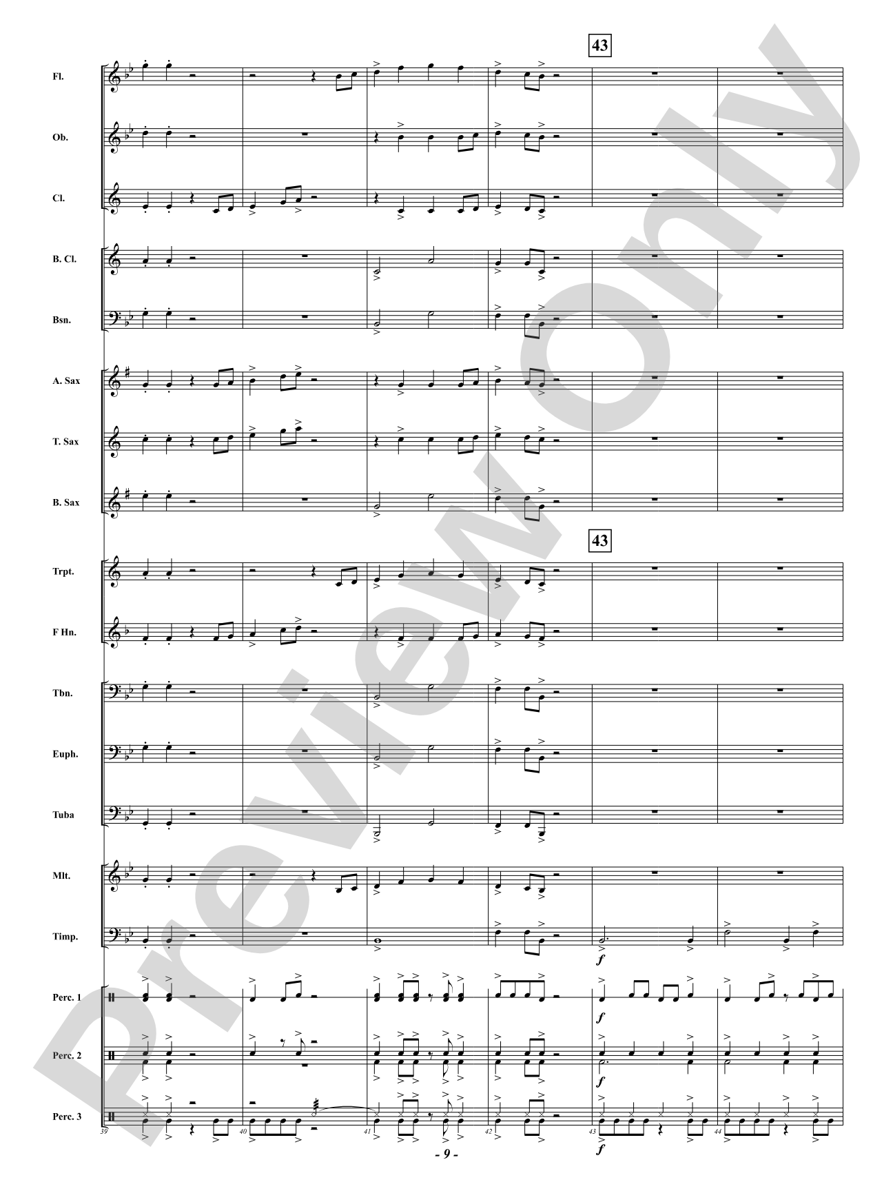 Ubuntu - I Am Because We Are: Concert Band Conductor Score & Parts