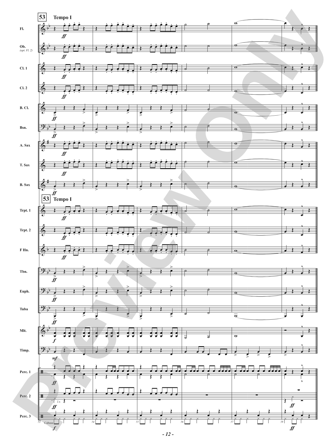 The Big Adventure: Concert Band Conductor Score & Parts