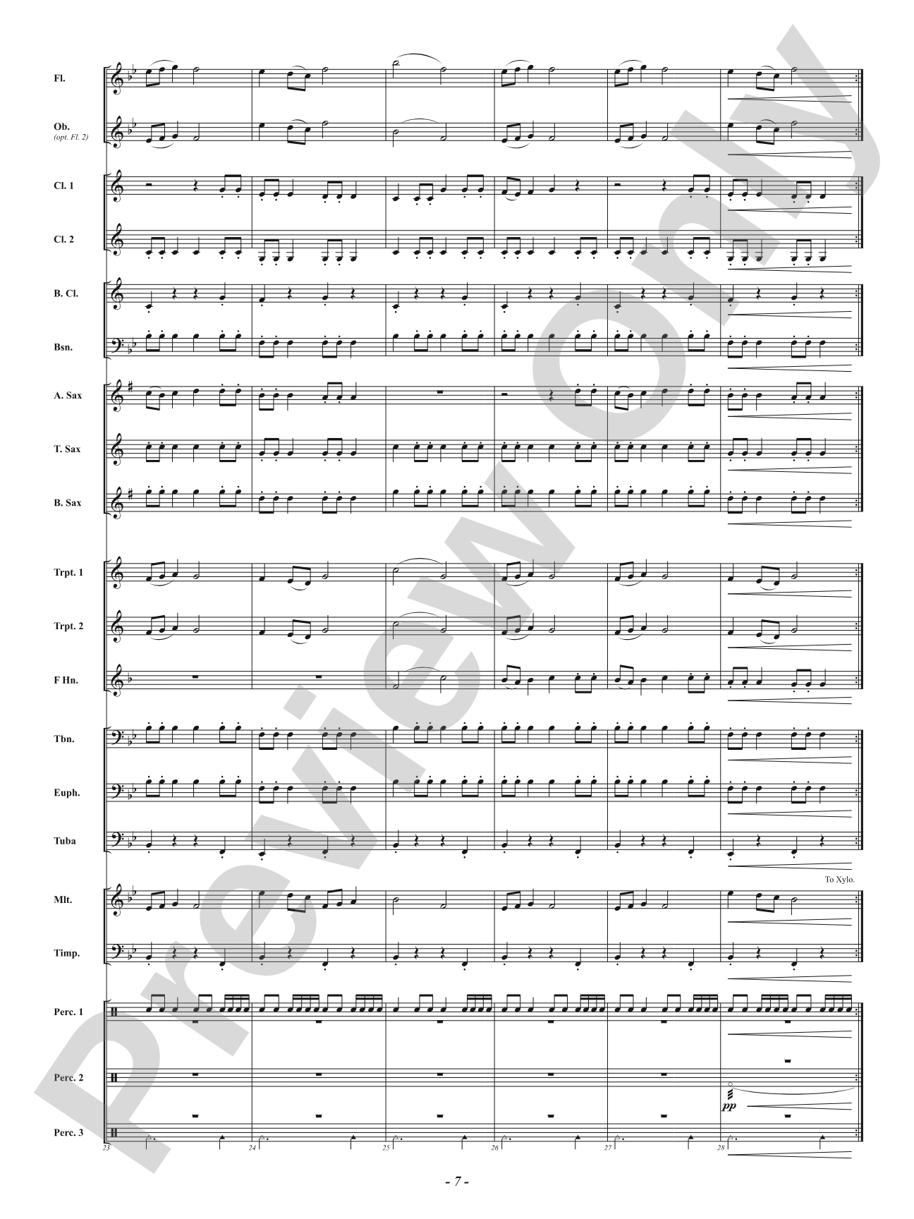 The Big Adventure: Concert Band Conductor Score & Parts