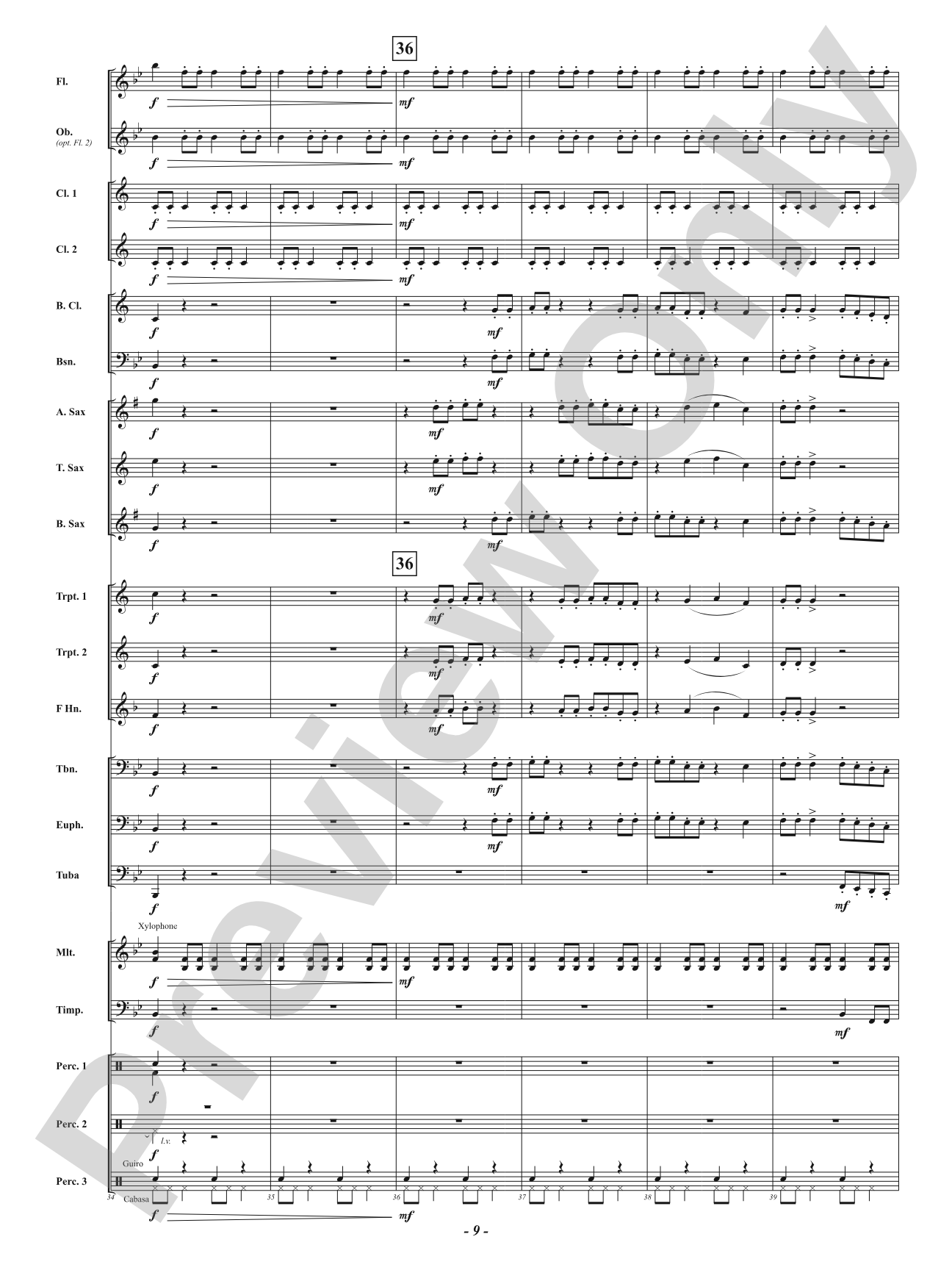 The Big Adventure: Concert Band Conductor Score & Parts