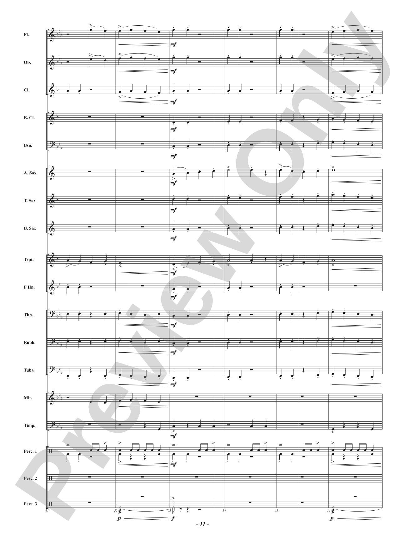 Dark Forest Dance: Concert Band Conductor Score & Parts