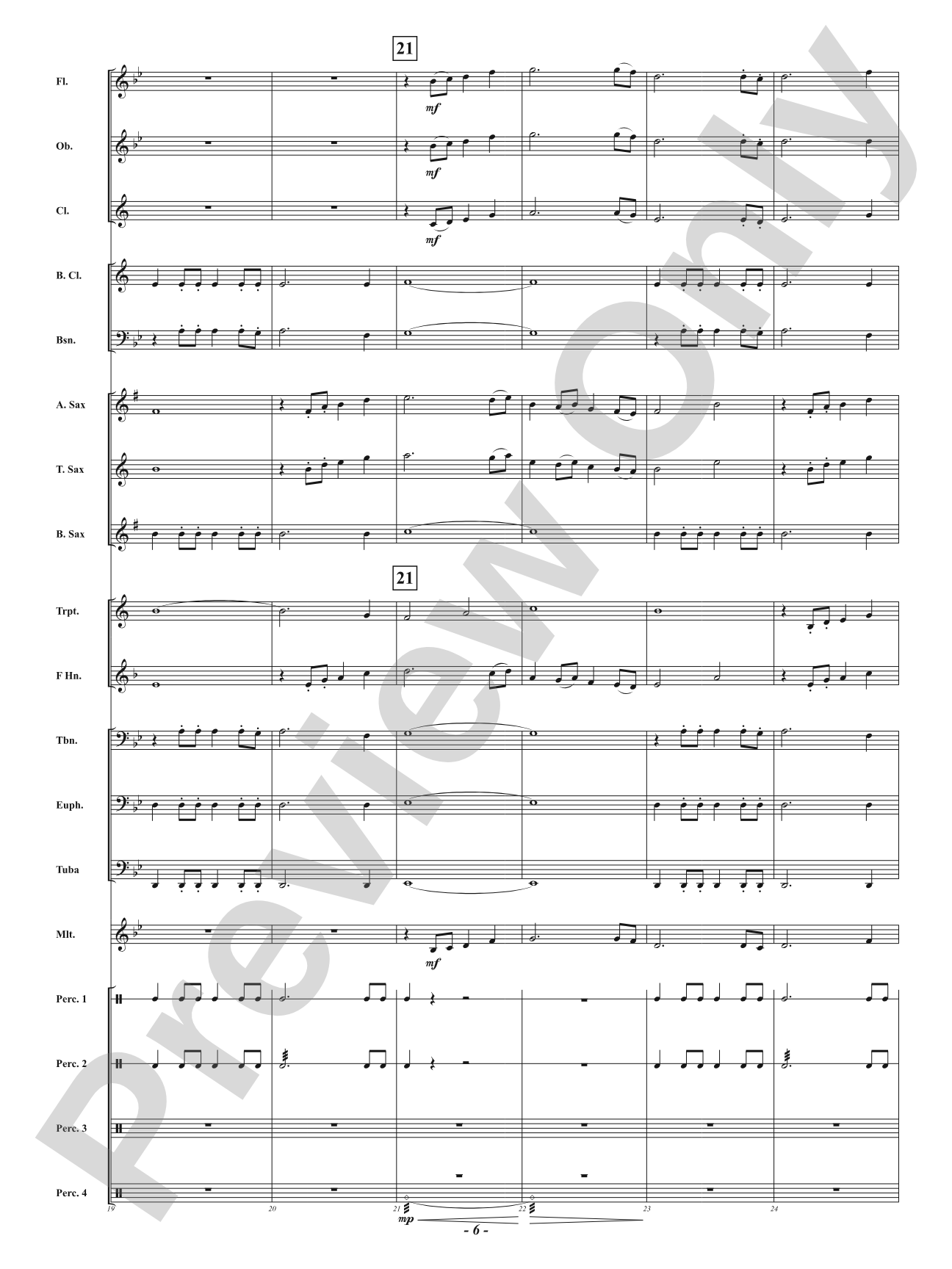 Dance of the Tribes: Concert Band Conductor Score & Parts