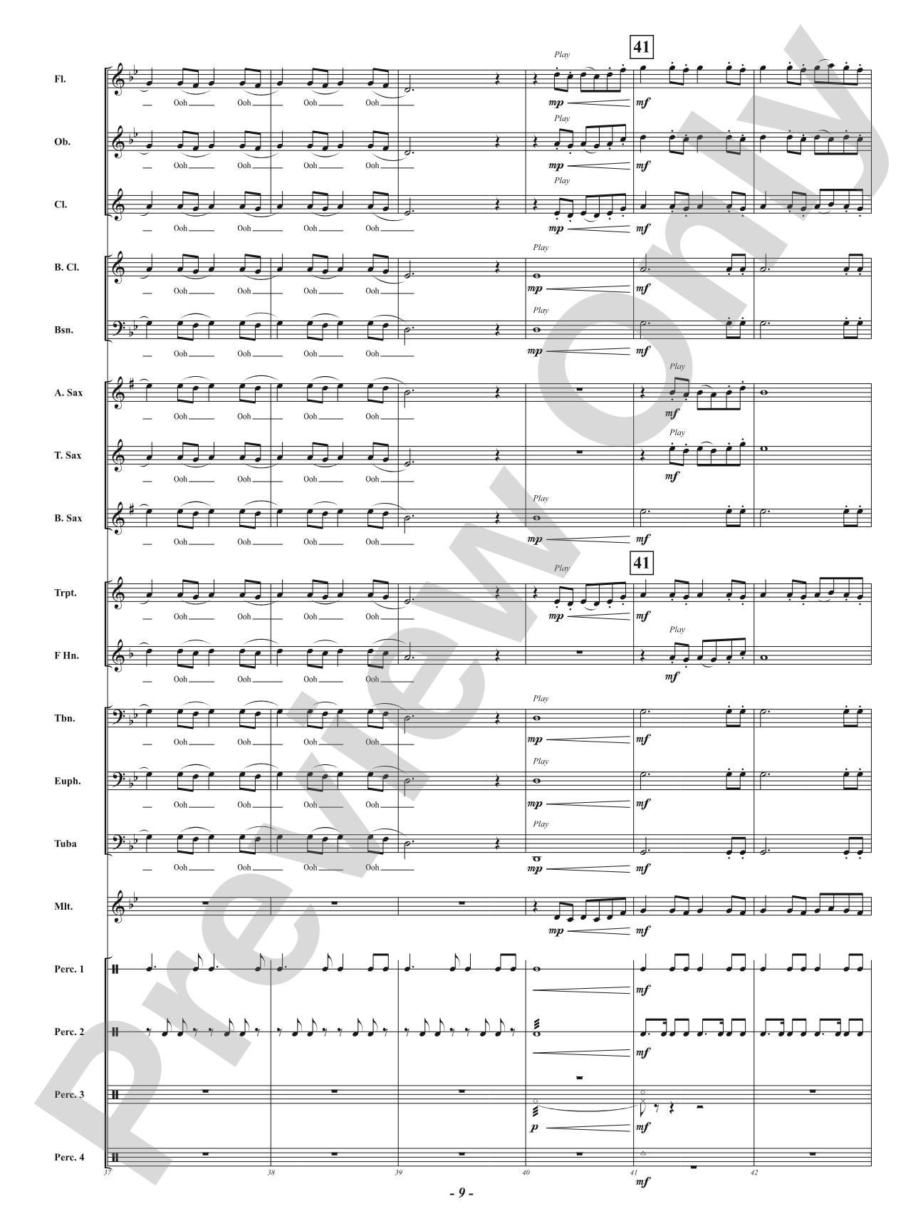 Dance of the Tribes: Concert Band Conductor Score & Parts