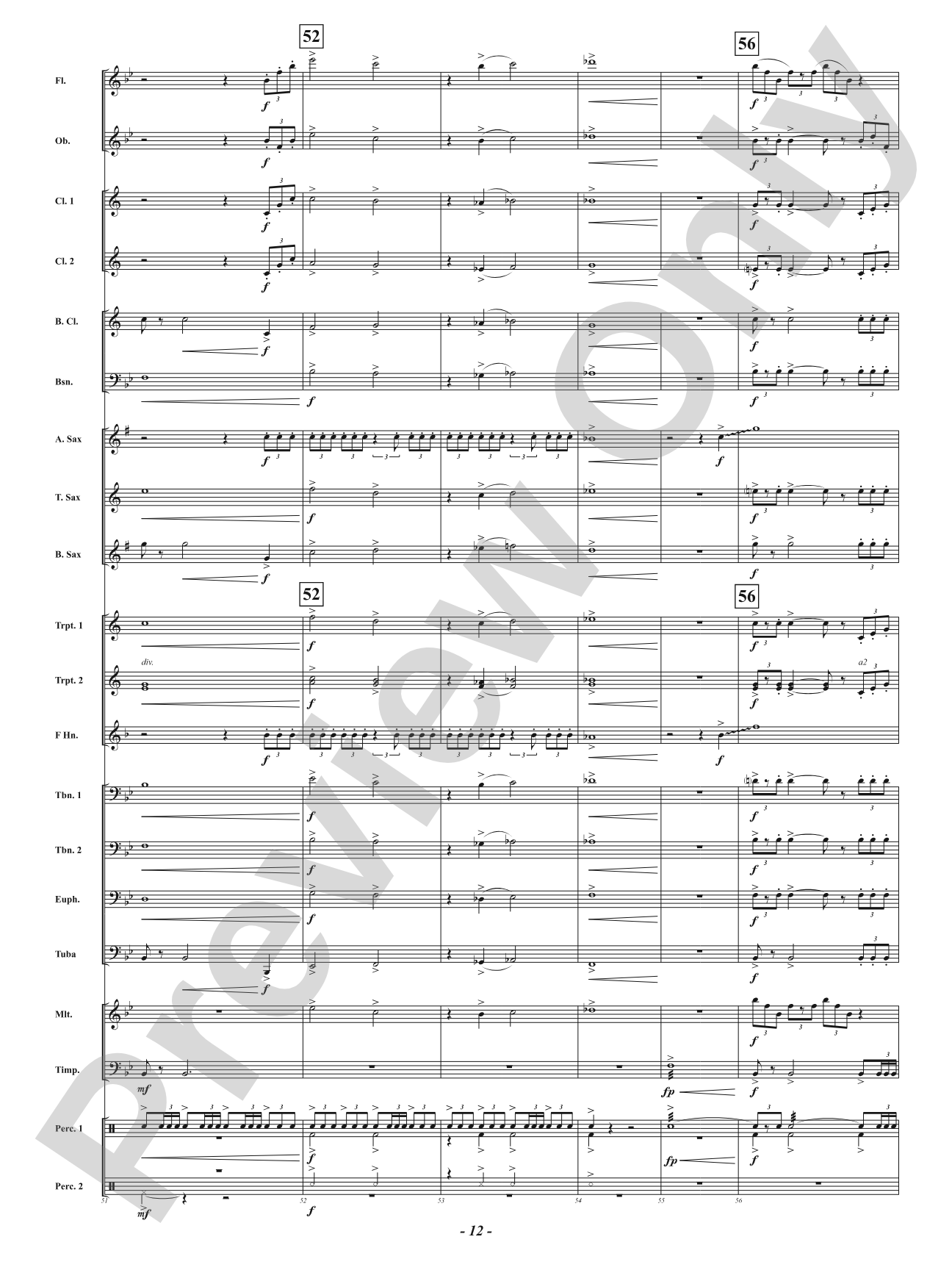 Enclave Fanfare: Concert Band Conductor Score & Parts
