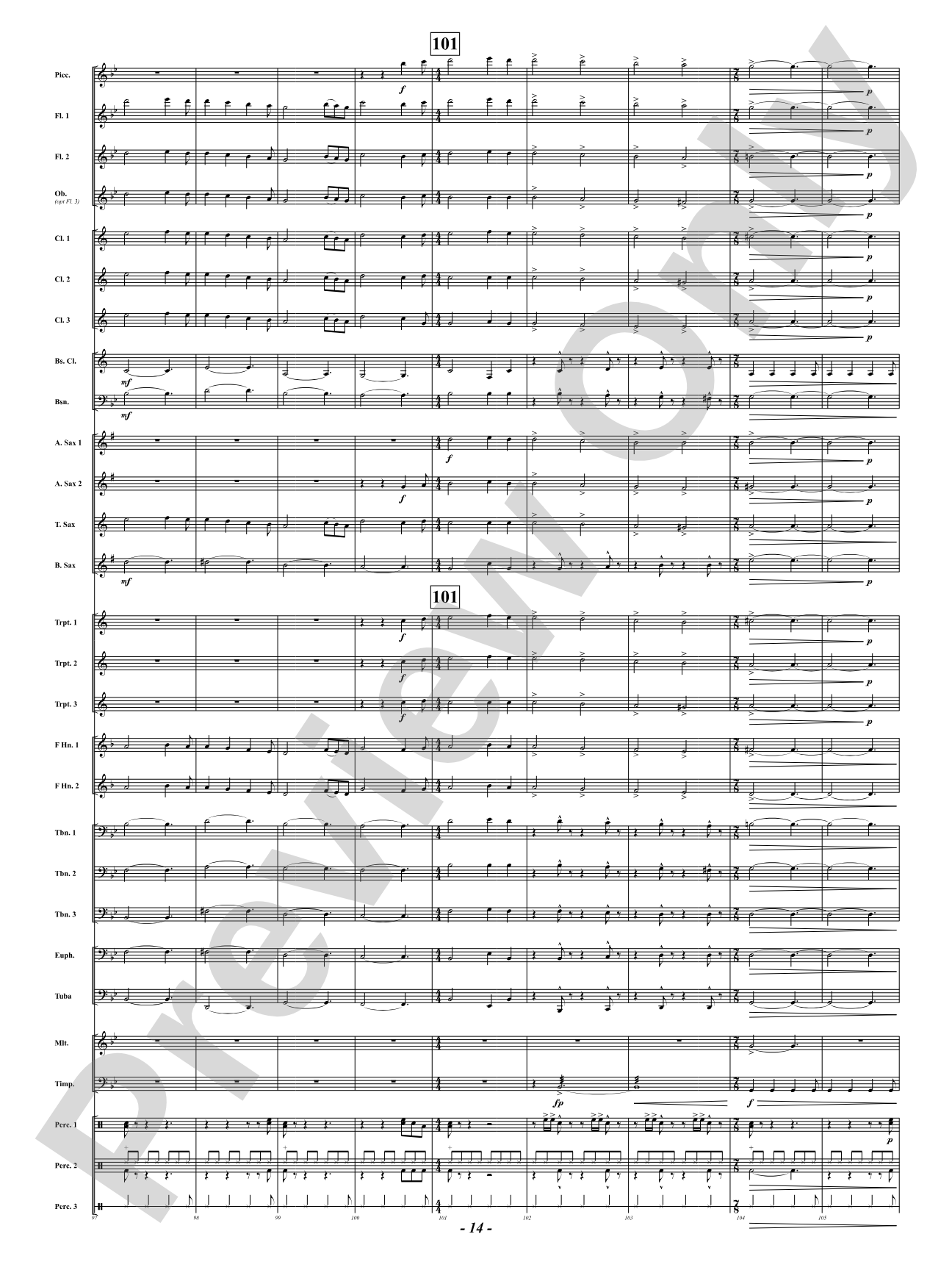 God Rest Ye Merry Gentlemen: Concert Band Conductor Score & Parts