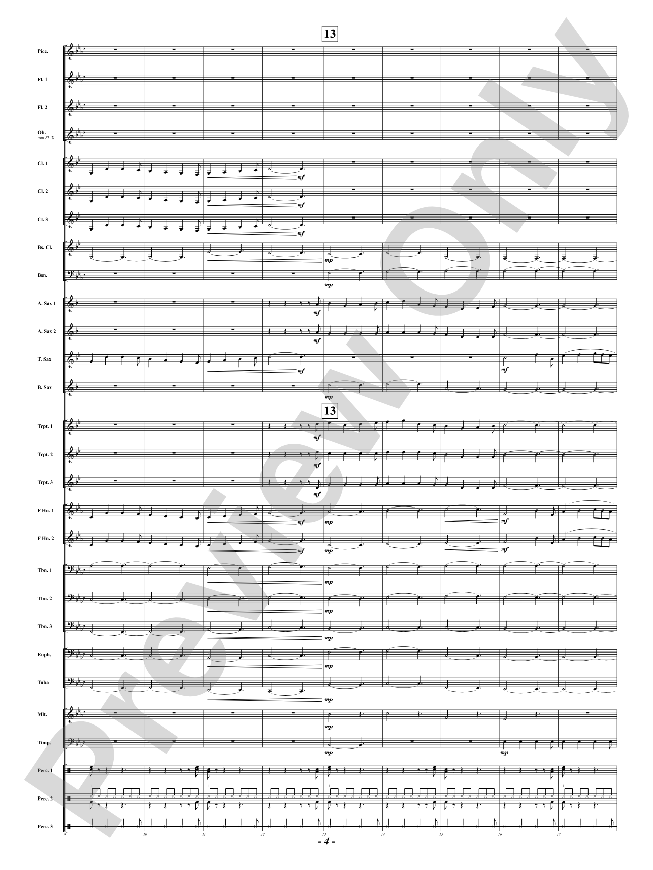 God Rest Ye Merry Gentlemen: Concert Band Conductor Score & Parts