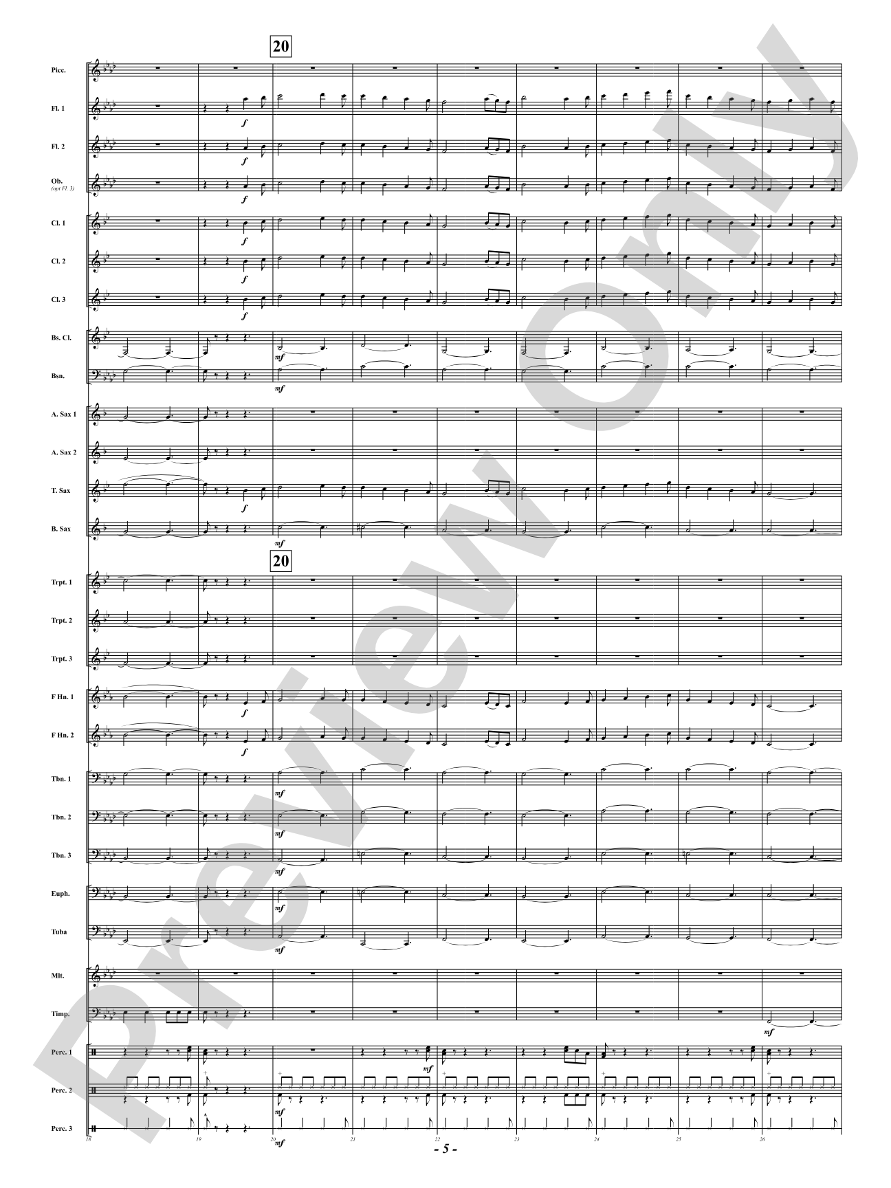 God Rest Ye Merry Gentlemen: Concert Band Conductor Score & Parts