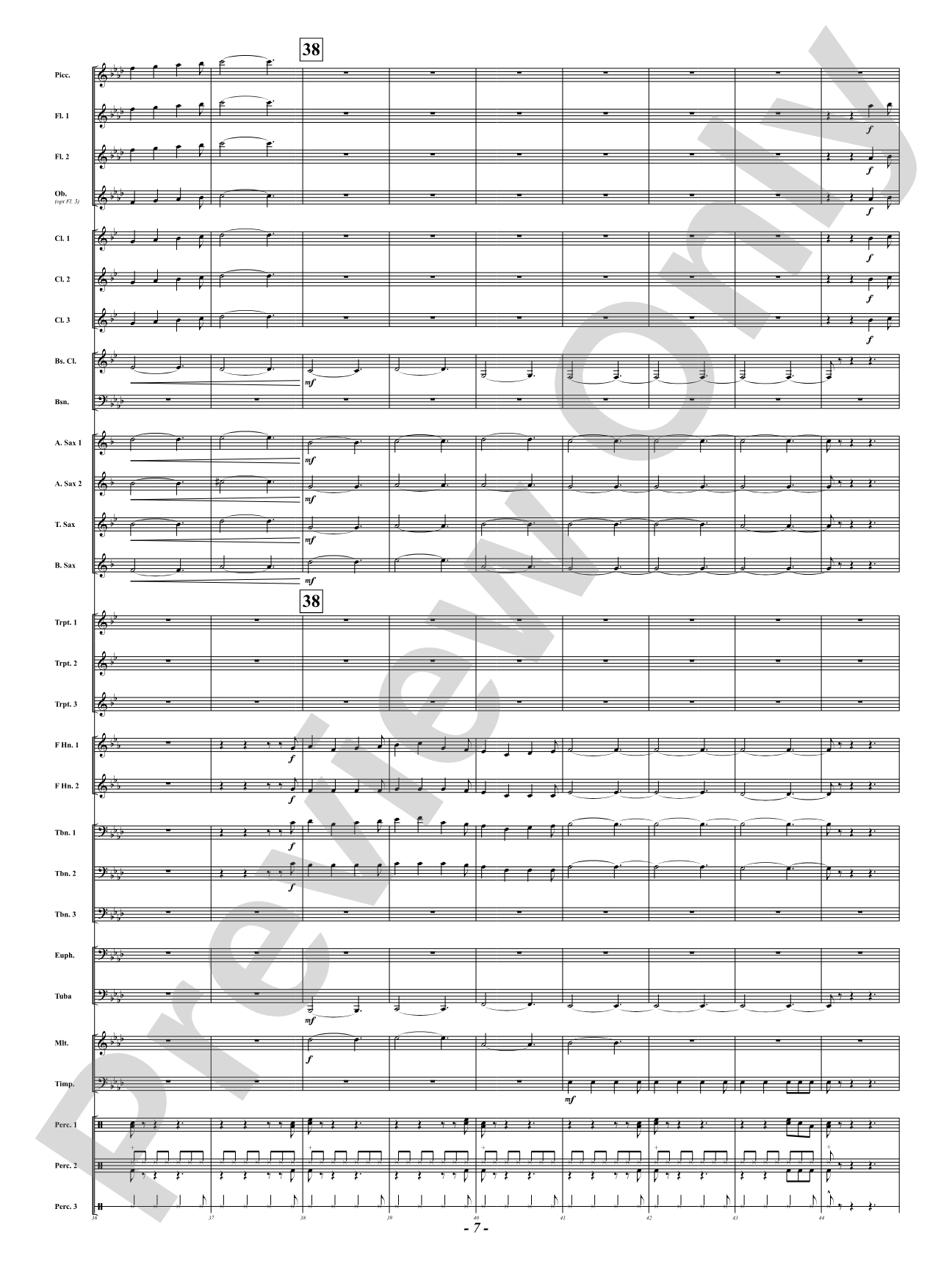 God Rest Ye Merry Gentlemen: Concert Band Conductor Score & Parts