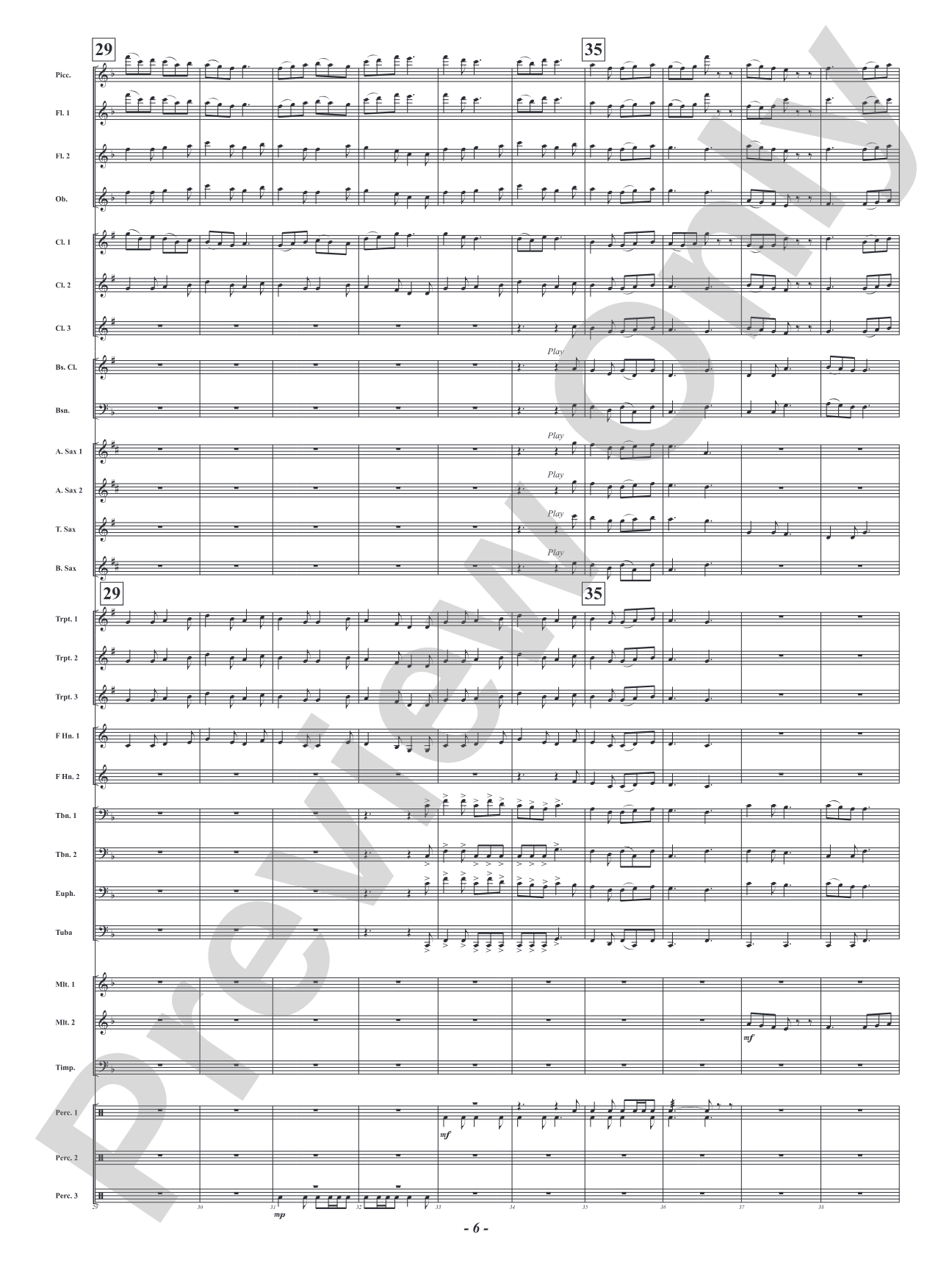 I Saw Three Ships: Concert Band Conductor Score & Parts