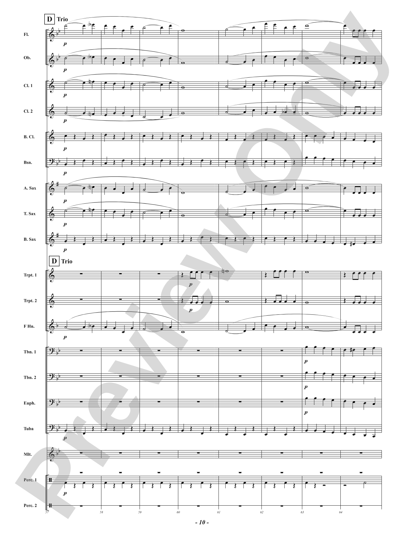 Right About March: Concert Band Conductor Score & Parts