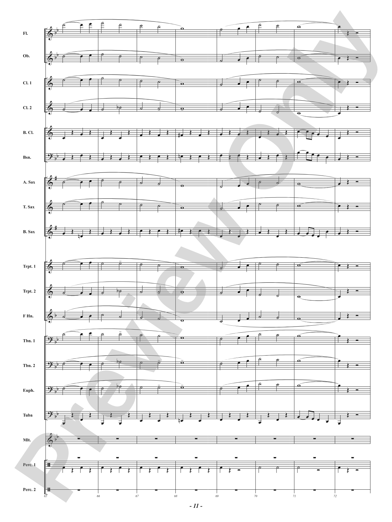 Right About March: Concert Band Conductor Score & Parts
