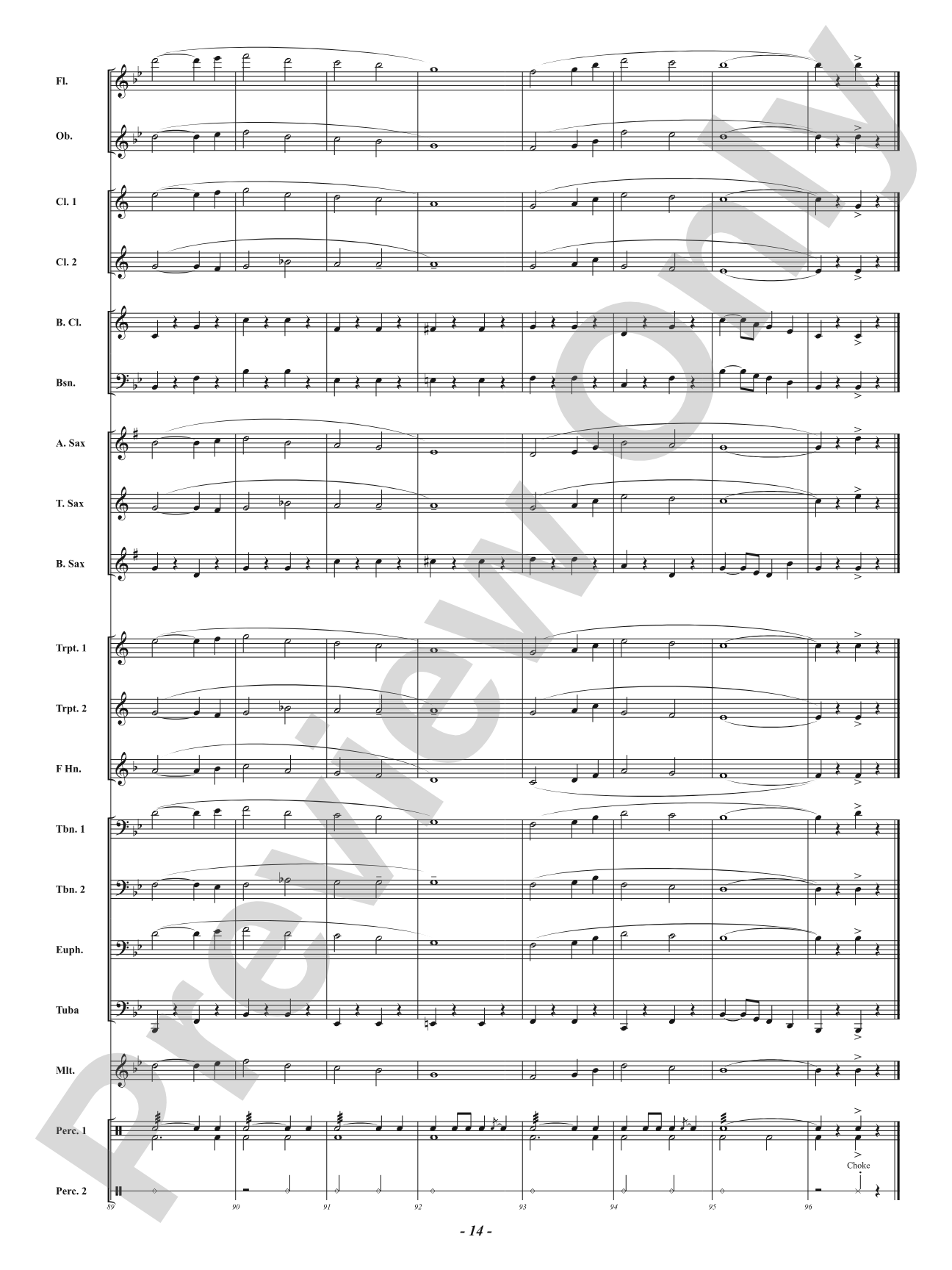 Right About March: Concert Band Conductor Score & Parts